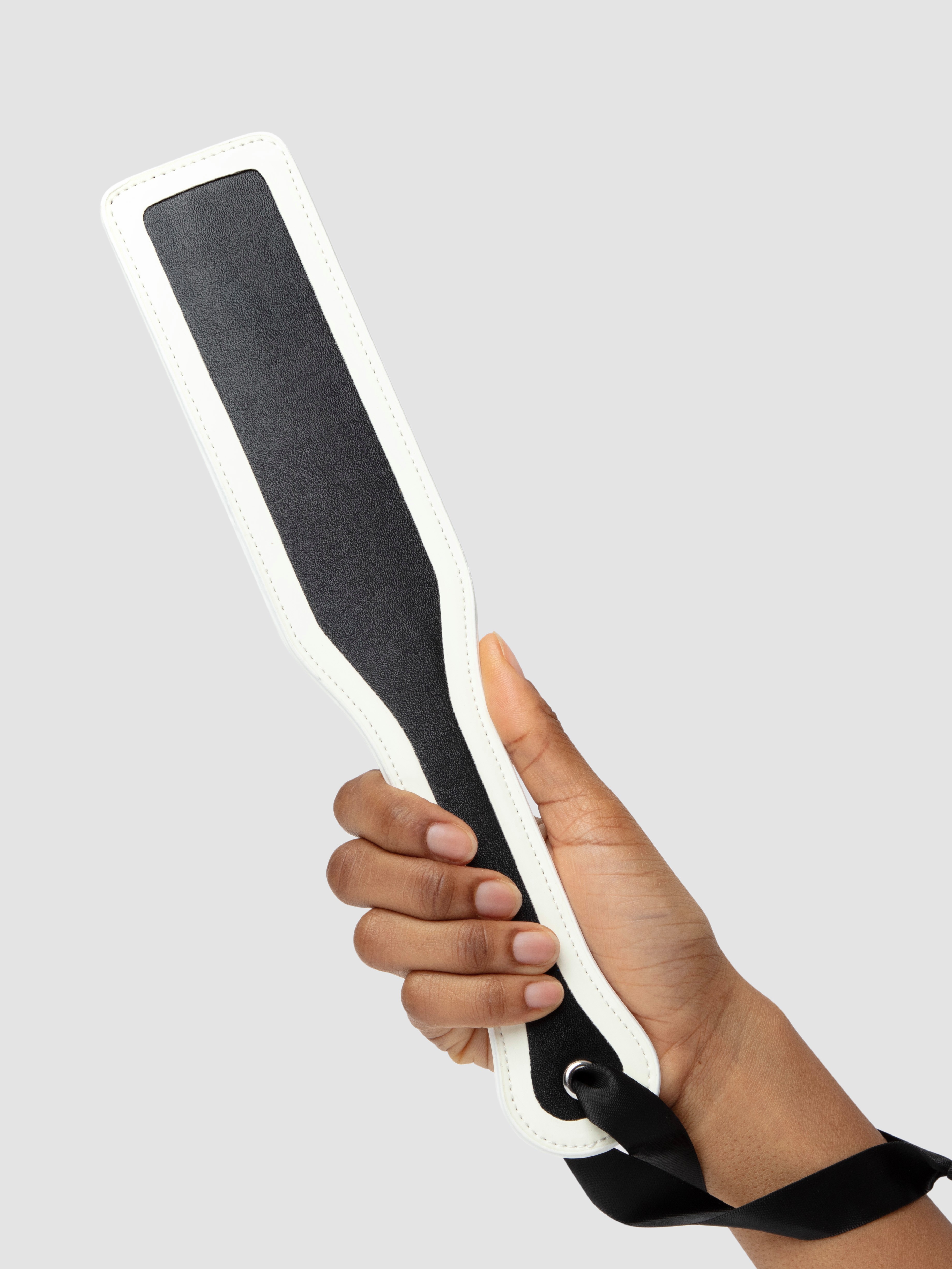 Bondage Boutique Glow-in-the-Dark Paddle, Black, hi-res