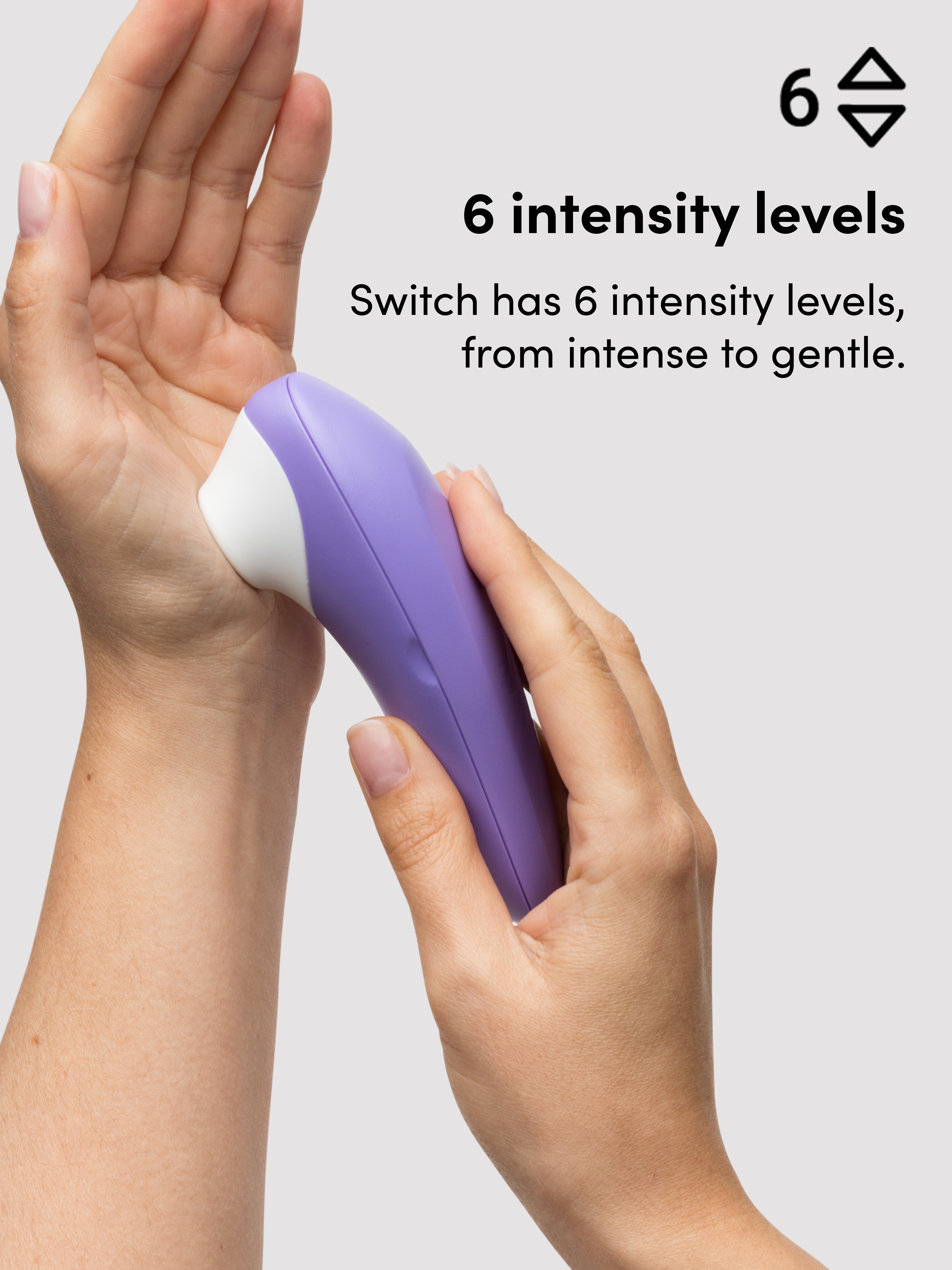 Lovehoney X ROMP Switch Clitoral Suction Stimulator, Purple, hi-res