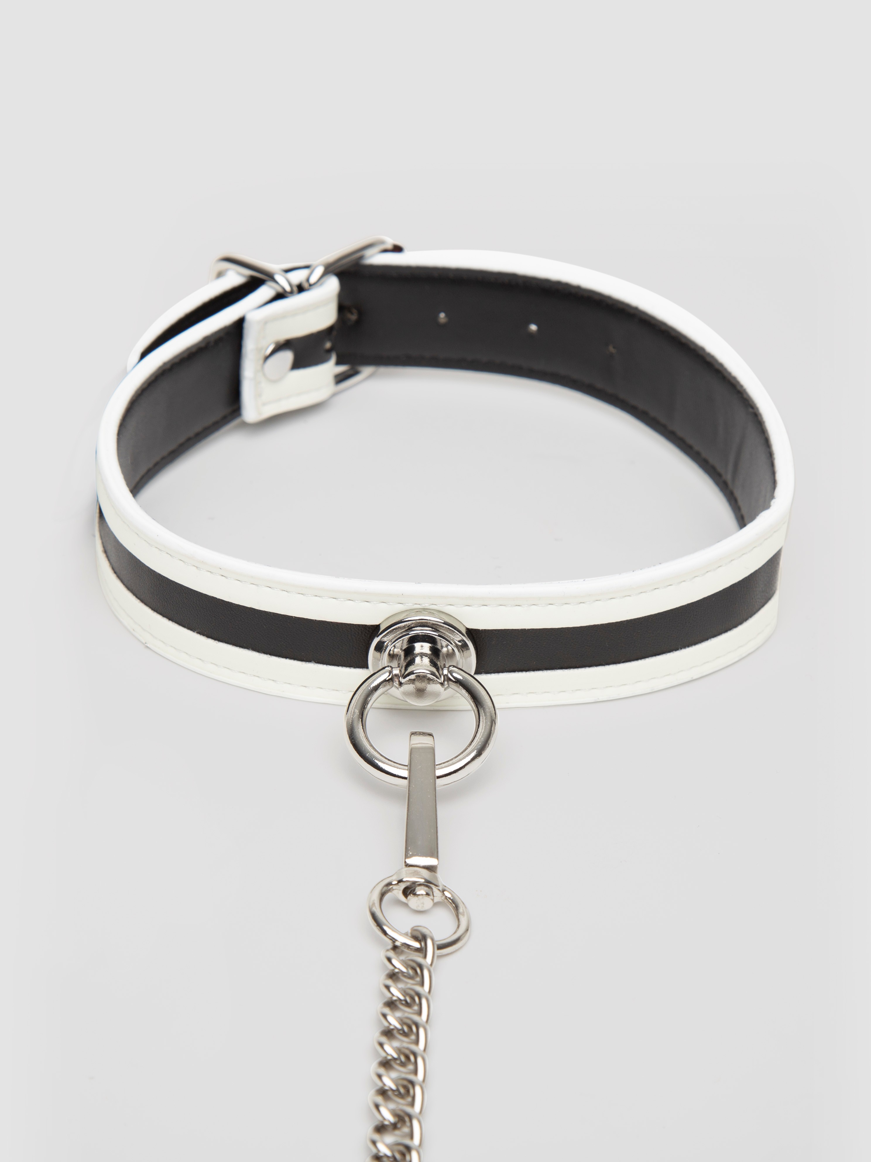 Bondage Boutique Glow-in-the-Dark Collar and Lead, , hi-res