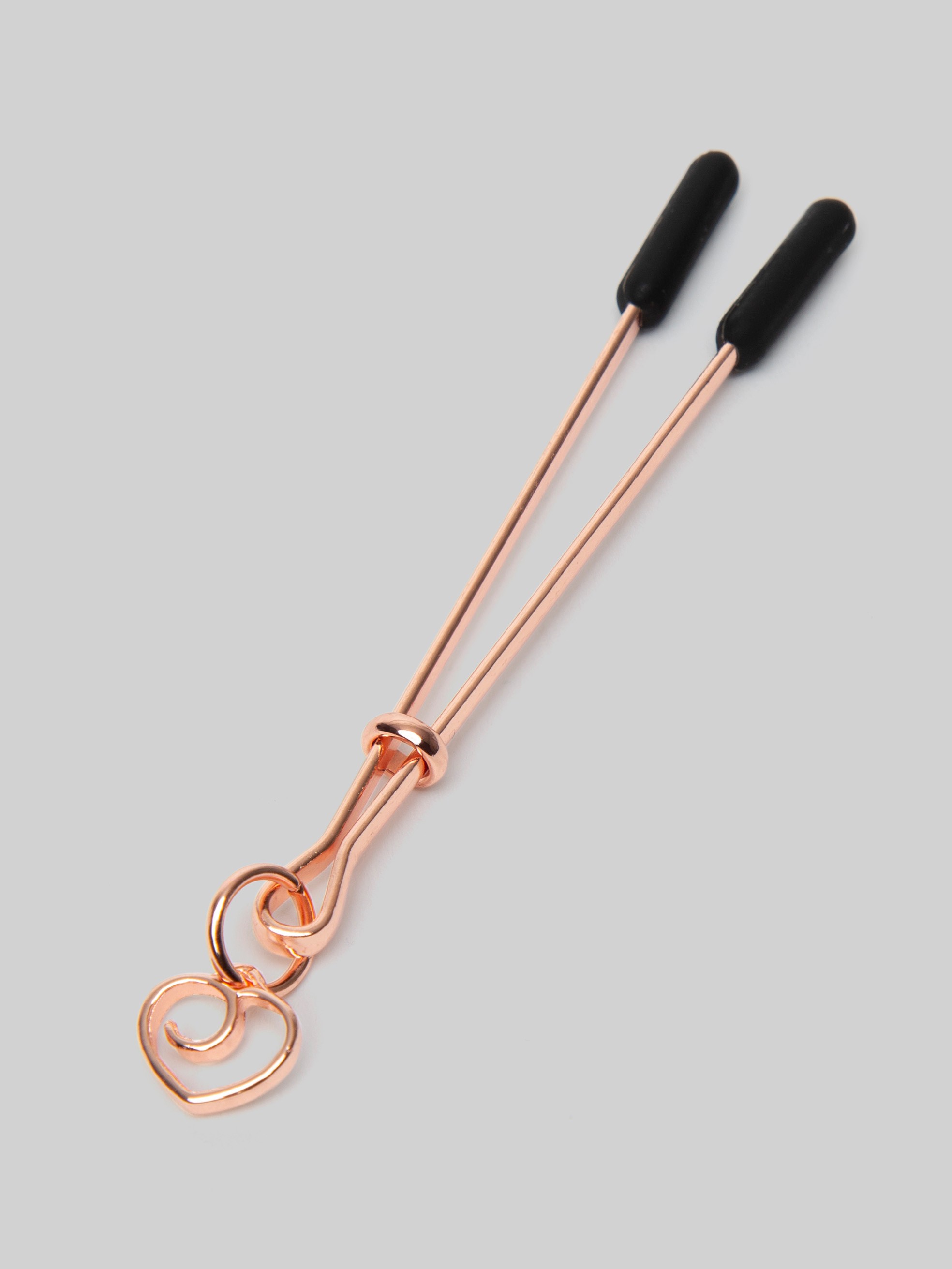 Bondage Boutique Rose Gold Adjustable Clit Clamp, Gold, hi-res