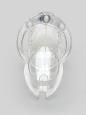 DOMINIX Deluxe Rigid Plastic Chastity Device 3 Inch , Clear, hi-res