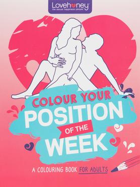 Lovehoney Position of the Week Colouring Book