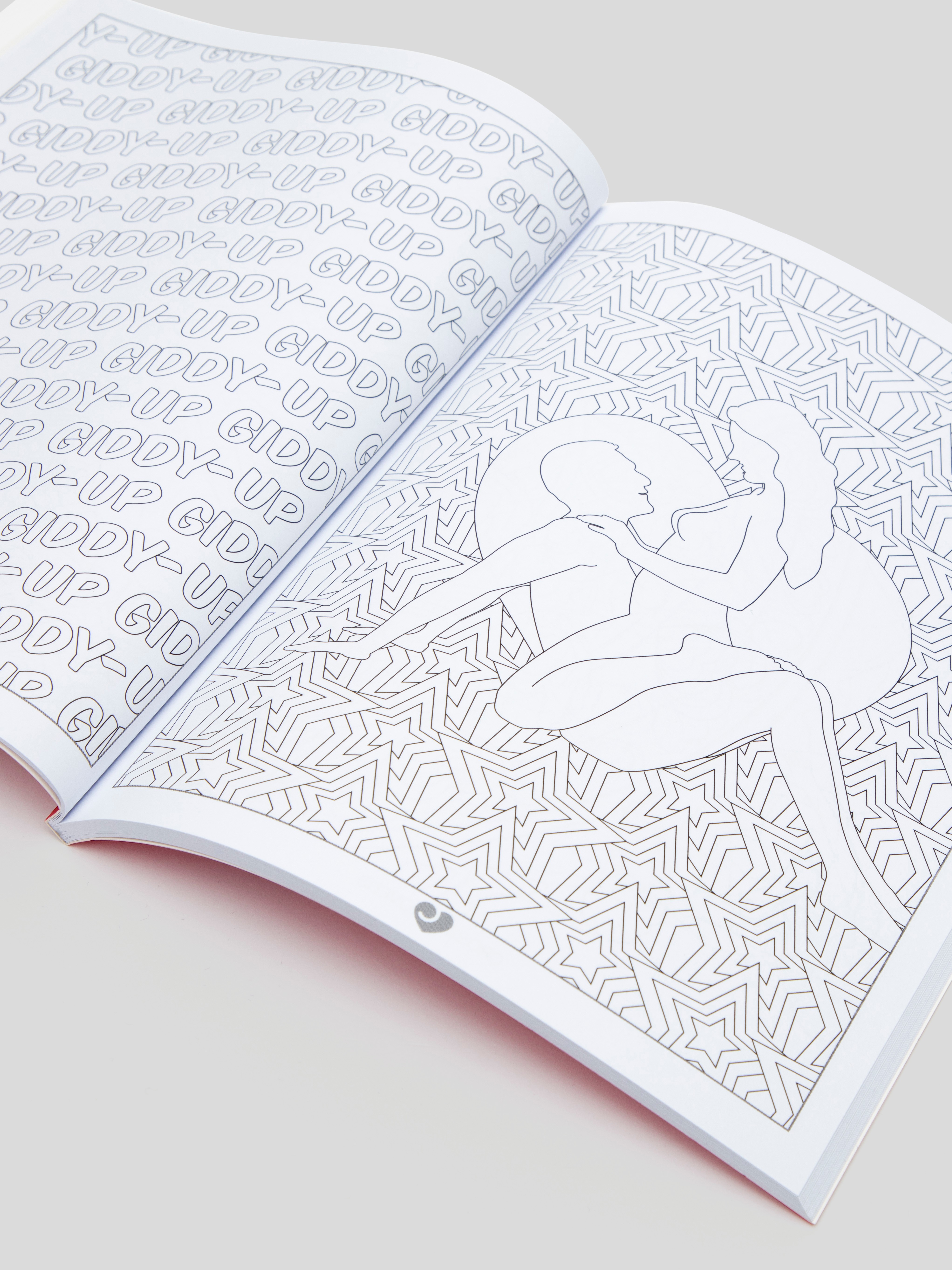 Lovehoney Position of the Week Colouring Book, , hi-res