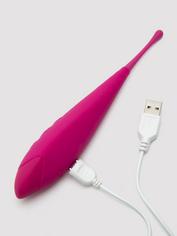 Noje Quiver Rechargeable 7 Function Oscillating Clitoral Stimulator, Pink, hi-res