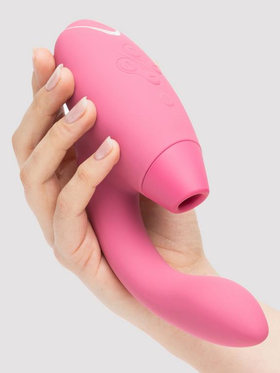 Stimulateur clitoris point G rechargeable Duo, Womanizer, Rose, hi-res