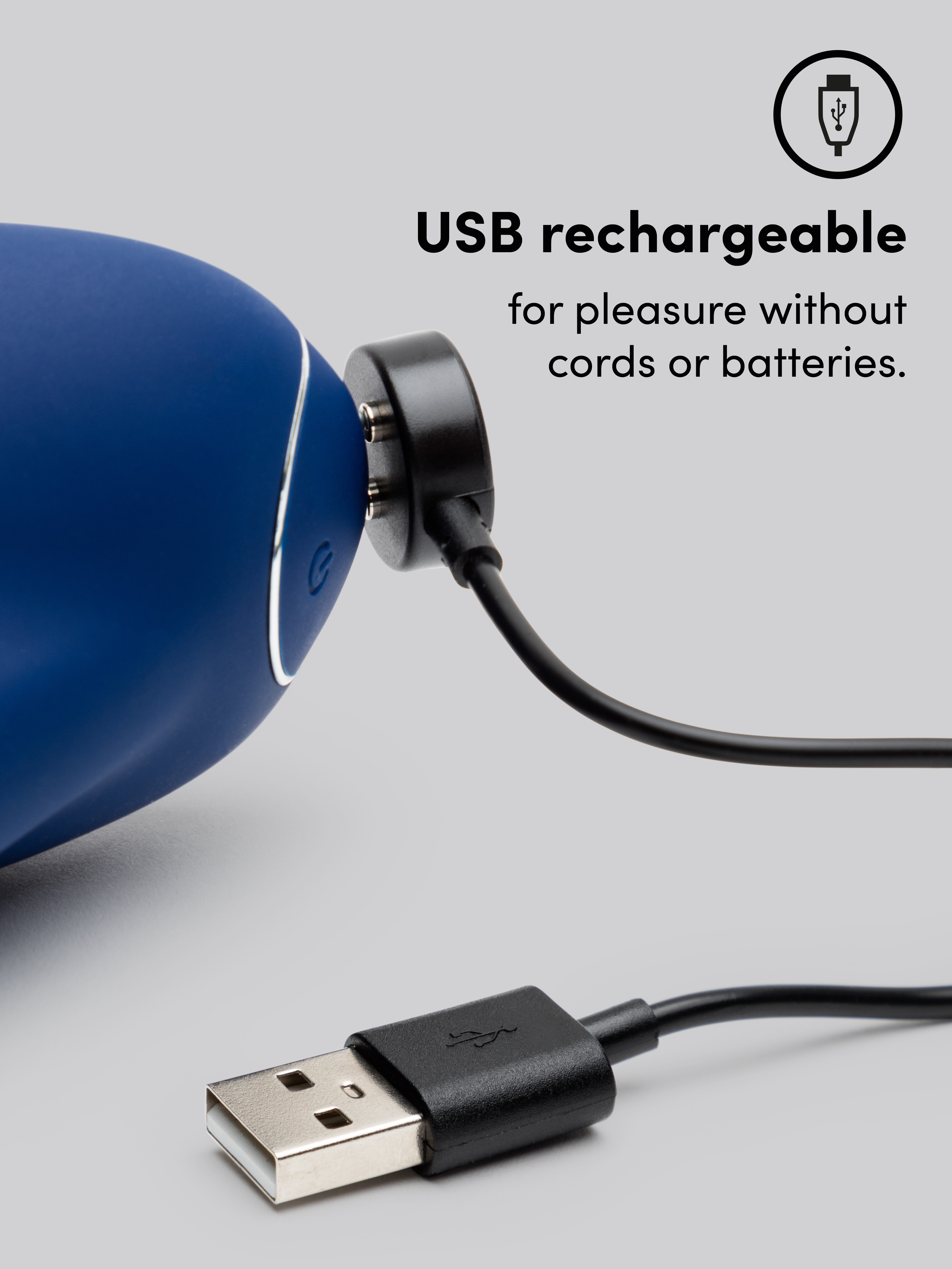 Womanizer Duo Rechargeable G-Spot and Clitoral Stimulator, Blue, hi-res