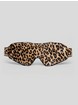 Bondage Boutique Leopard Print Blindfold, Black, hi-res