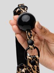 Bâillon-boule motif léopard Leopard Print, Bondage Boutique, Brun, hi-res
