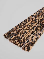 Bondage Boutique Leopard Print Small Flogger, Black, hi-res