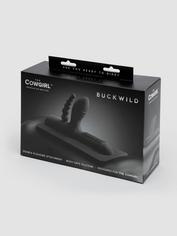 The Cowgirl Buckwild Silicone Sex Machine Attachment, Black, hi-res