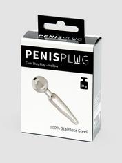 Plug pénien creux acier inoxydable 10 mm, Penis Plug, Argenté, hi-res