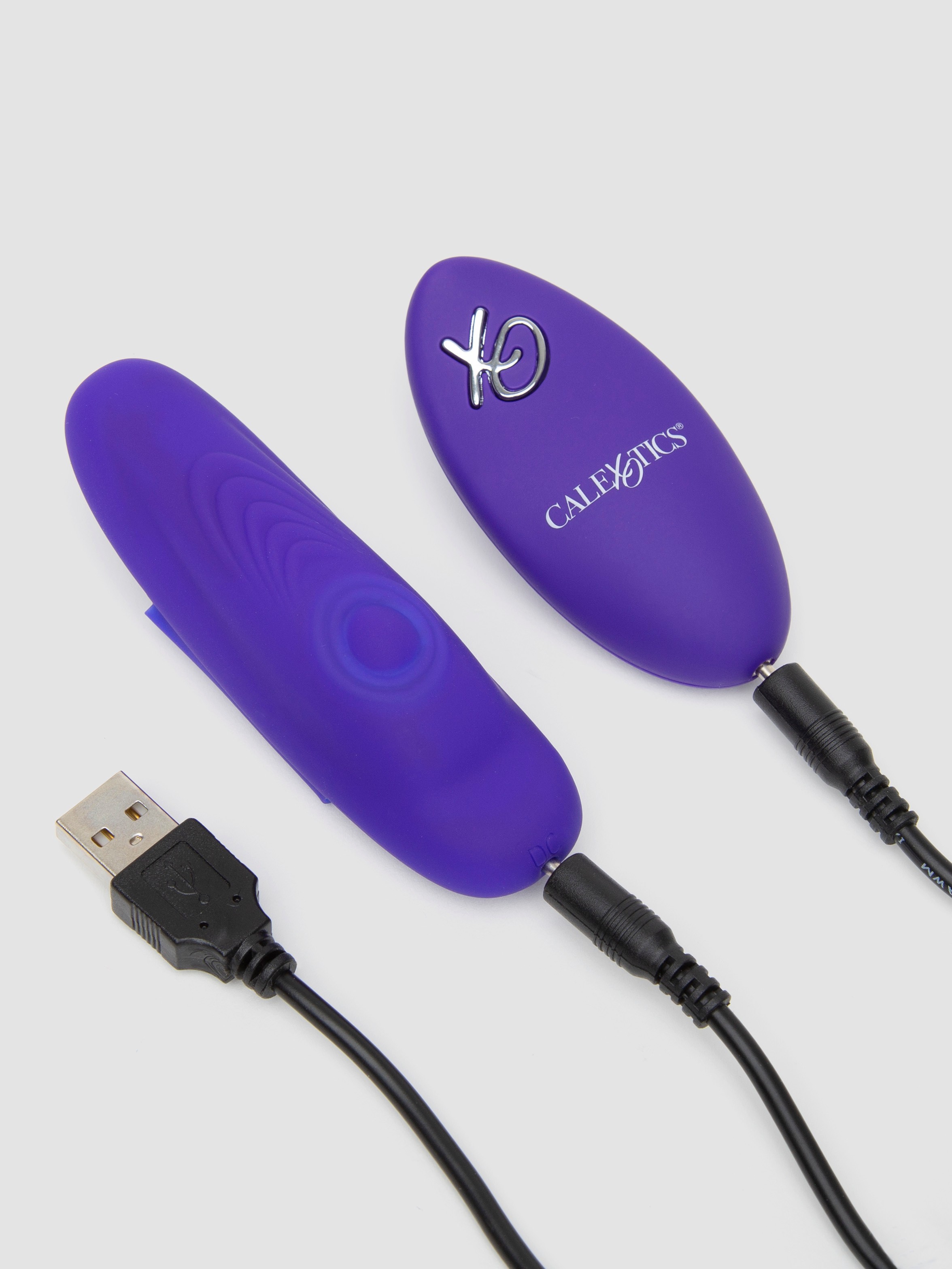 Lock-n-Play Rechargeable Remote Control Pulsating Knicker Vibrator, Purple, hi-res