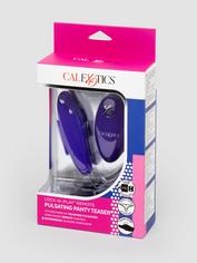 Lock-n-Play Rechargeable Remote Control Pulsating Knicker Vibrator, Purple, hi-res