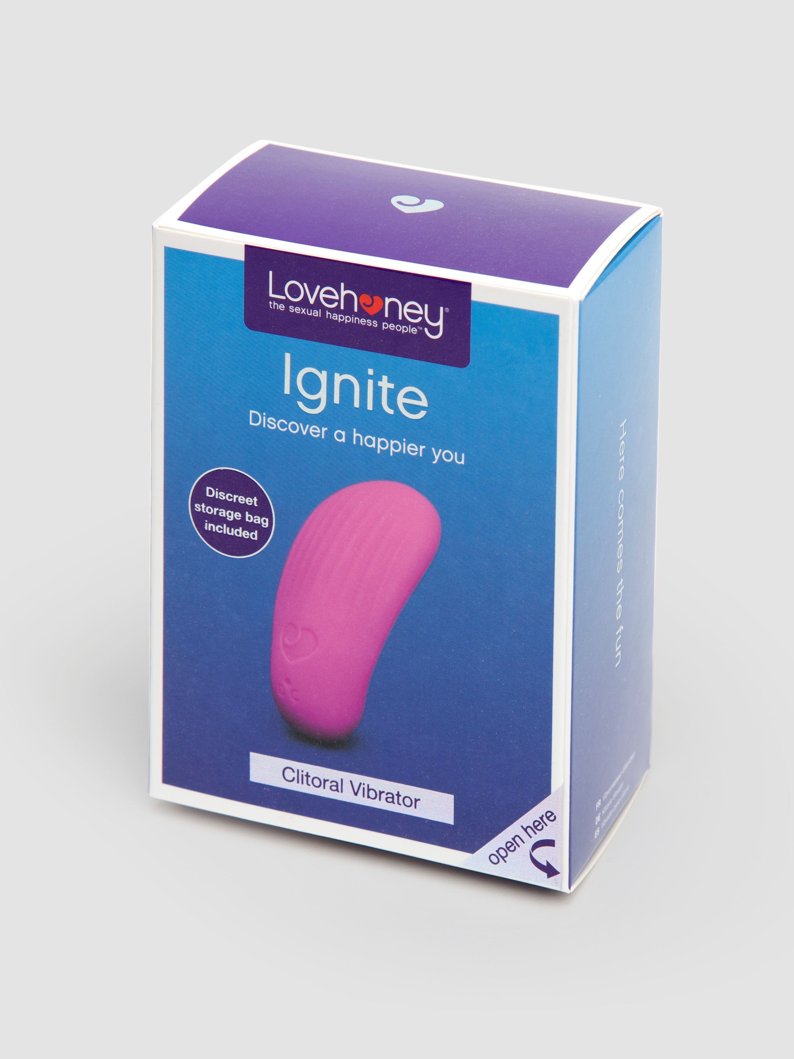 Lovehoney Ignite 20 Function Clitoral Vibrator, Pink, hi-res