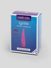 Lovehoney Ignite 20 Function Flickering Clitoral Vibrator, Pink, hi-res