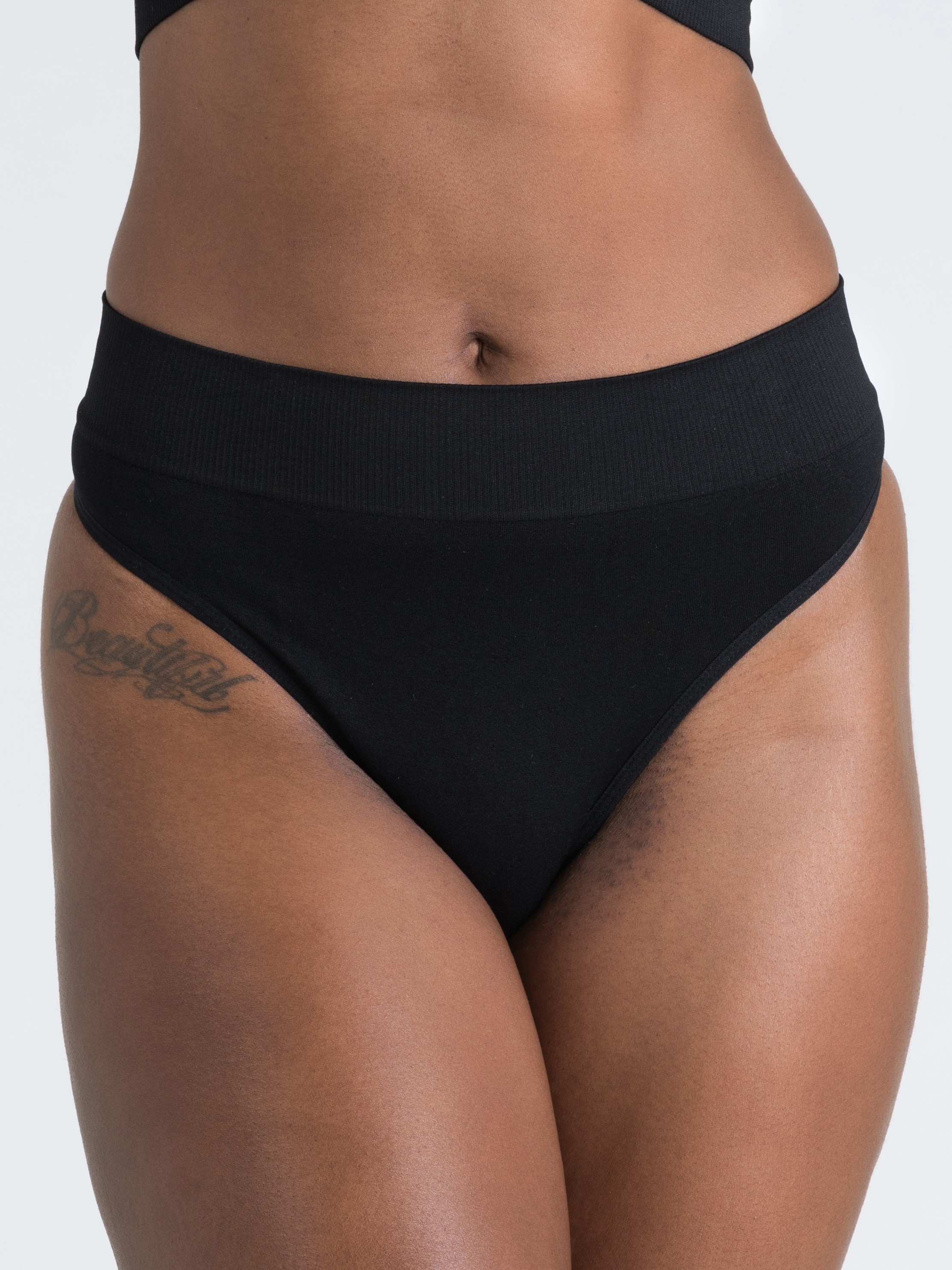 Lovehoney Mindful Mint Green Seamless Thong Set (3 Pack), Green, hi-res