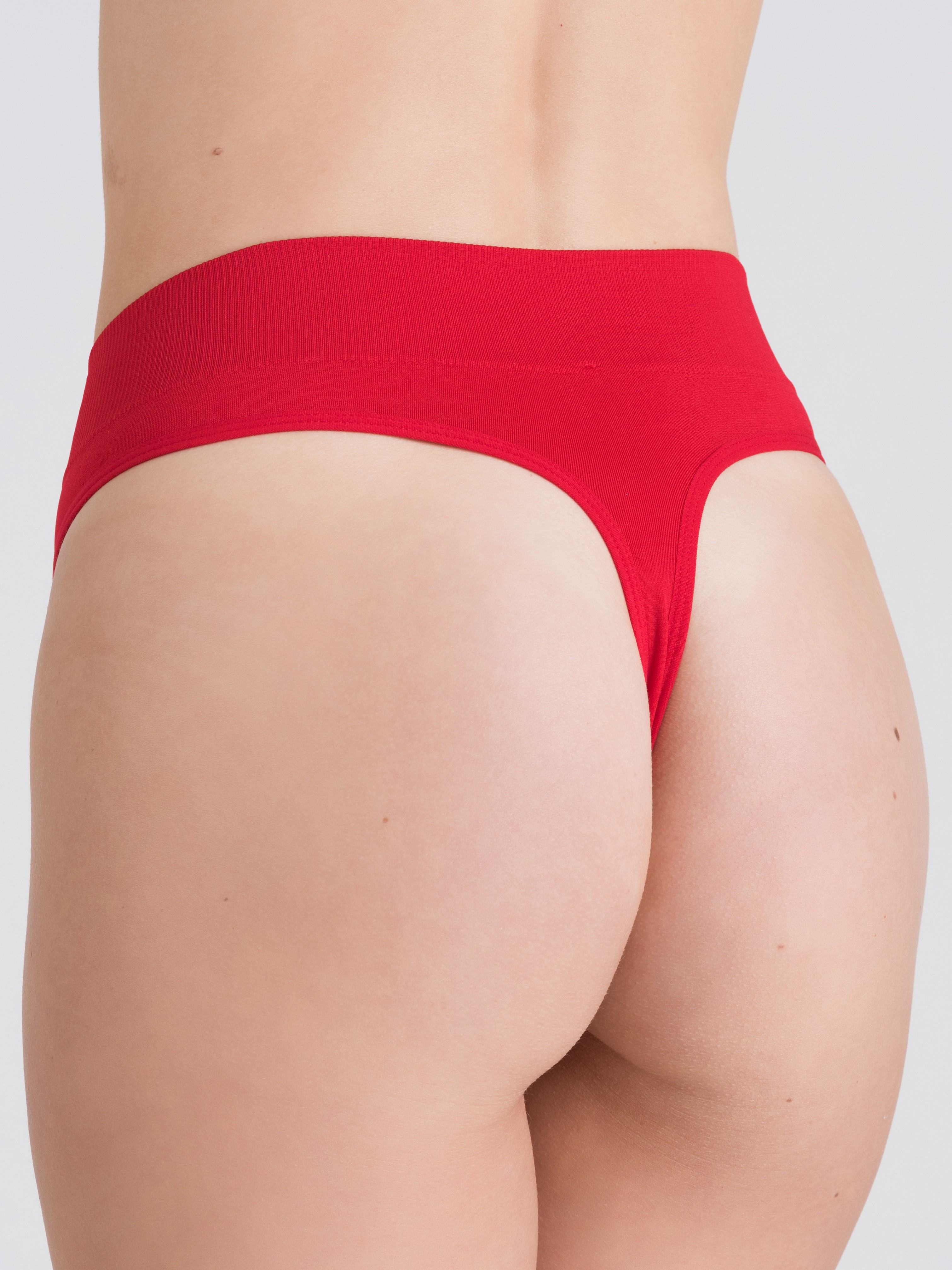 Lovehoney Mindful Mint Green Seamless Thong Set (3 Pack), Pink, hi-res