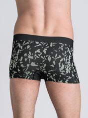 LHM Mindful Camo Leaf Seamless Boxer Shorts, Grey, hi-res