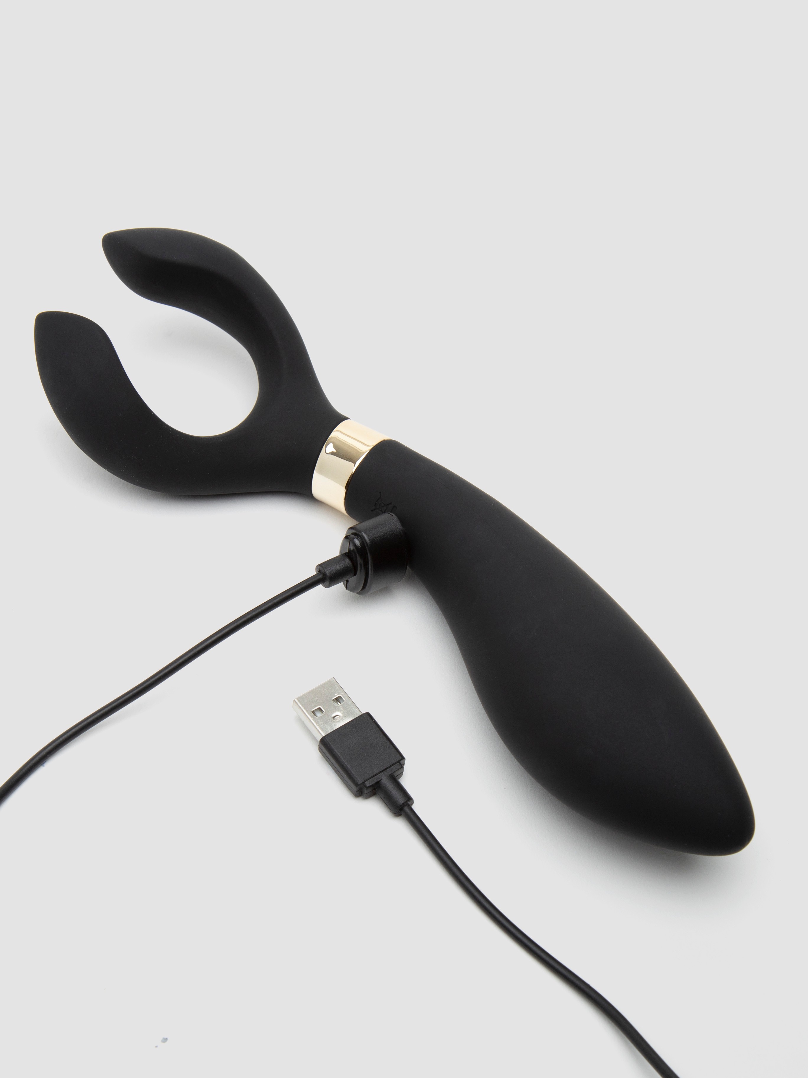 Satisfyer Endless Fun Rechargeable Couple's Vibrator, Black, hi-res