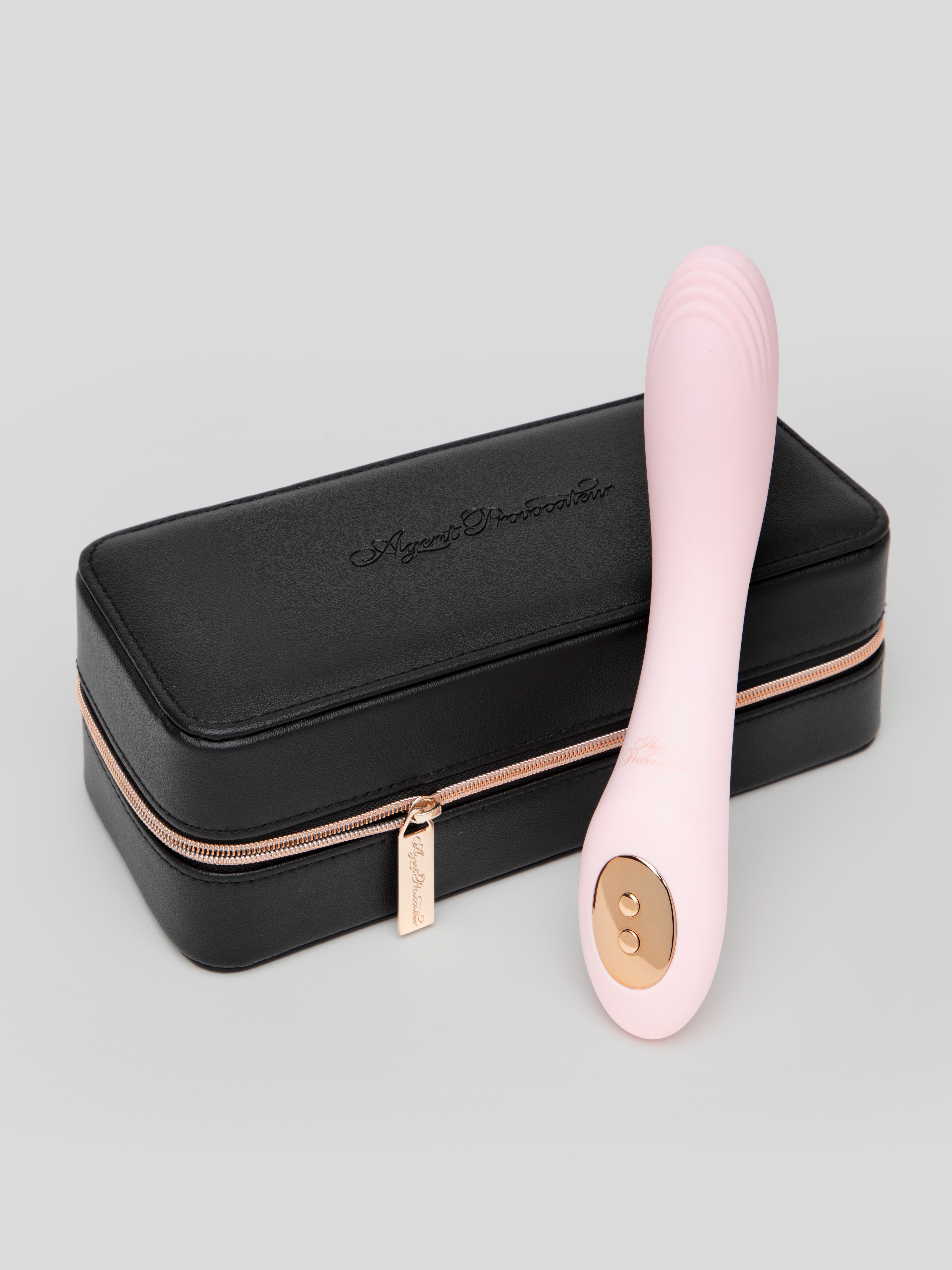 Agent Provocateur X Lovehoney The Cha-Cha-Cha Silicone G-Spot Vibrator, Pink, hi-res