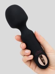 Agent Provocateur X Lovehoney The Rumba Silicone Wand Vibrator, Black, hi-res
