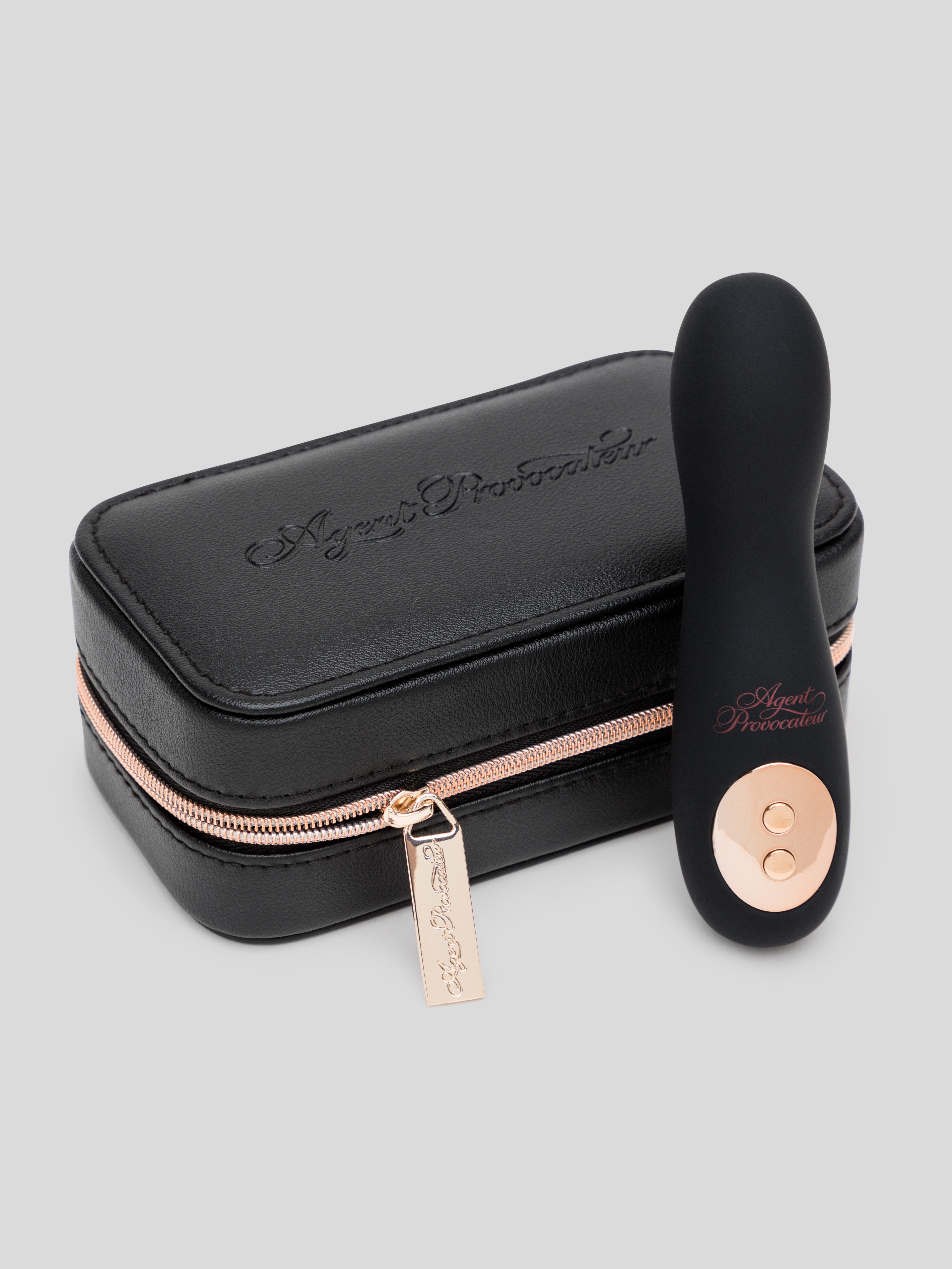 Agent Provocateur X Lovehoney The Salsa Silicone Bullet Vibrator, Black, hi-res