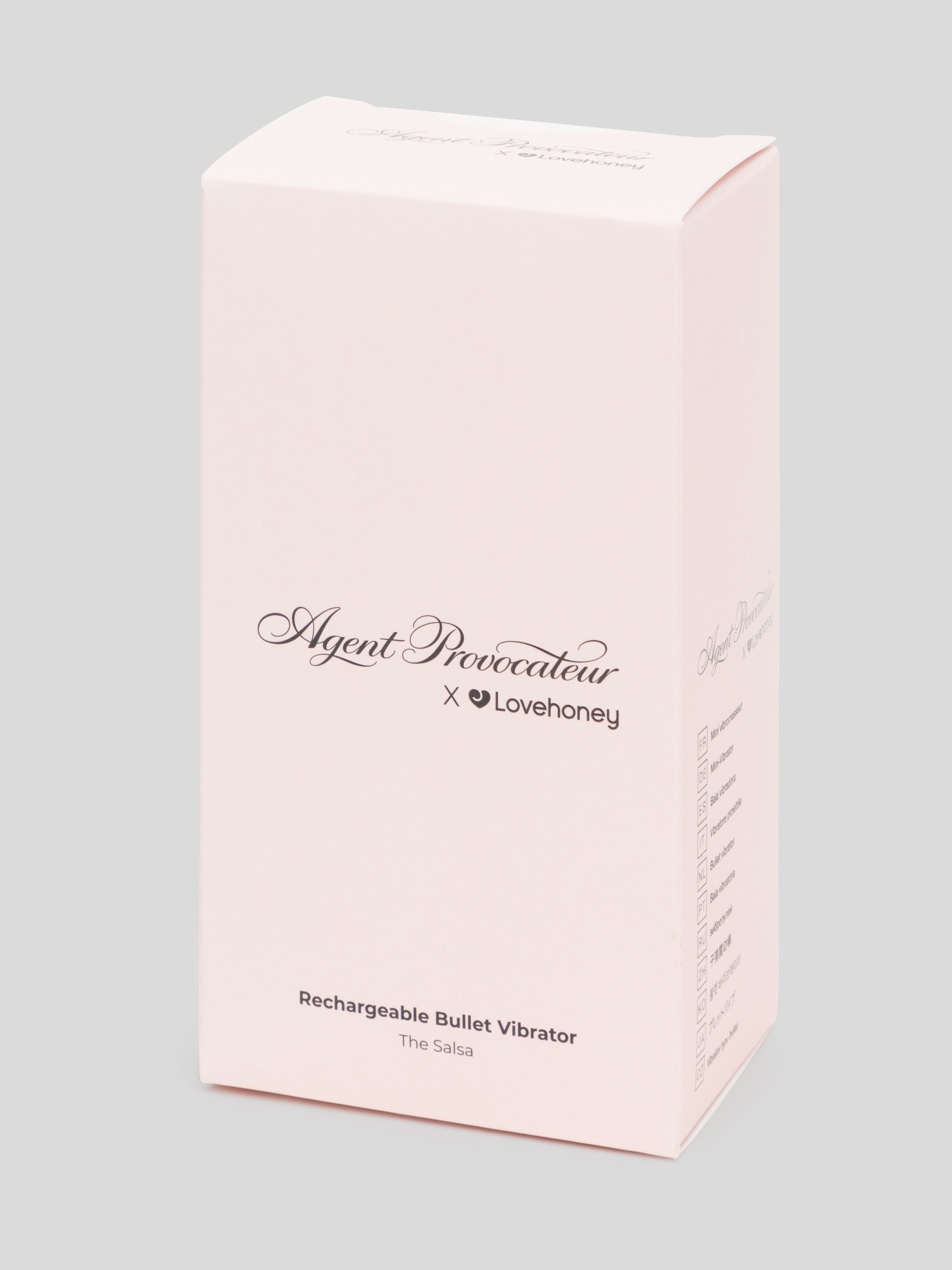 Agent Provocateur X Lovehoney The Salsa Silicone Bullet Vibrator, Black, hi-res