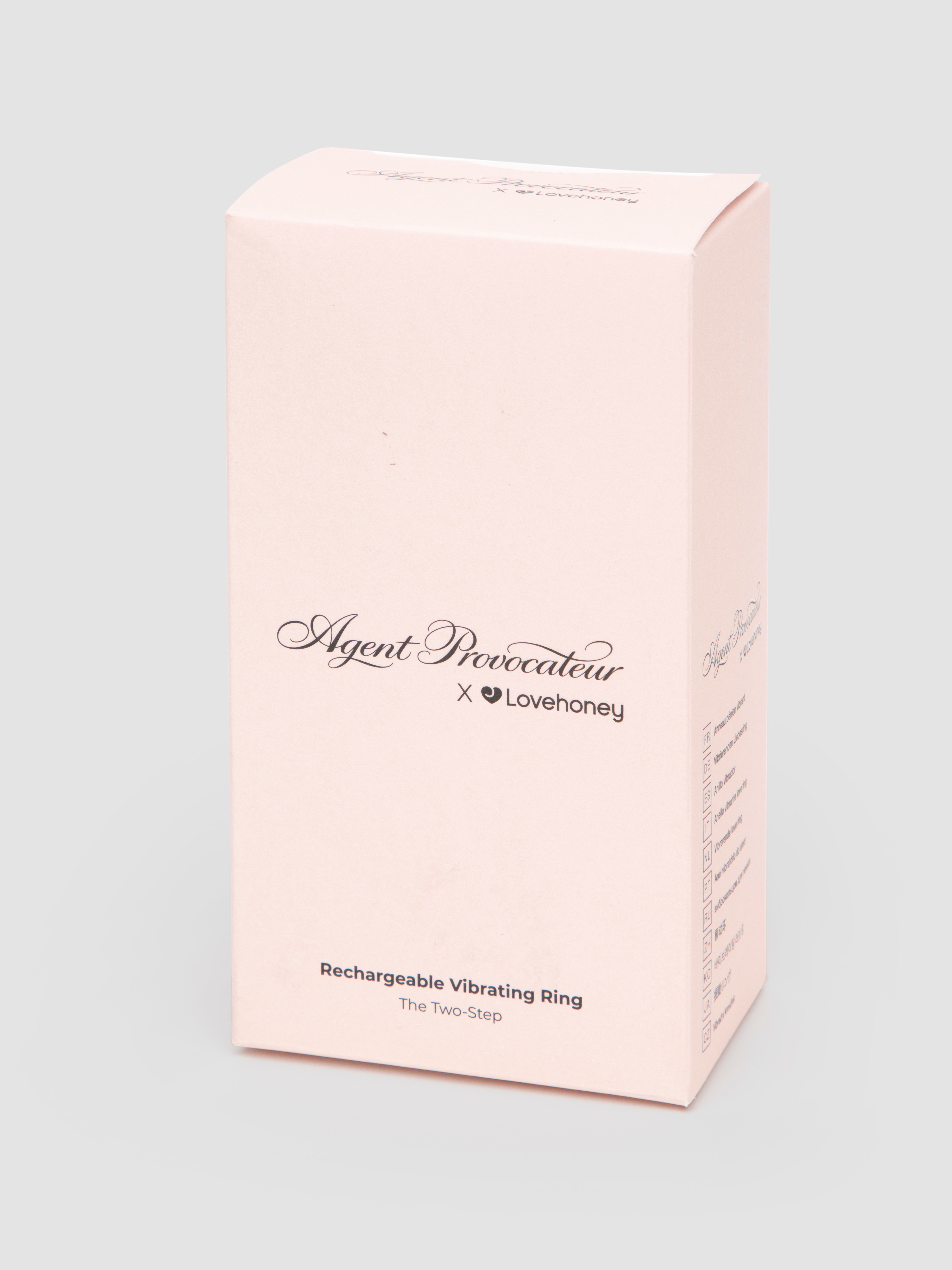 Agent Provocateur X Lovehoney The Two-Step Vibrating Silicone Ring, Black, hi-res