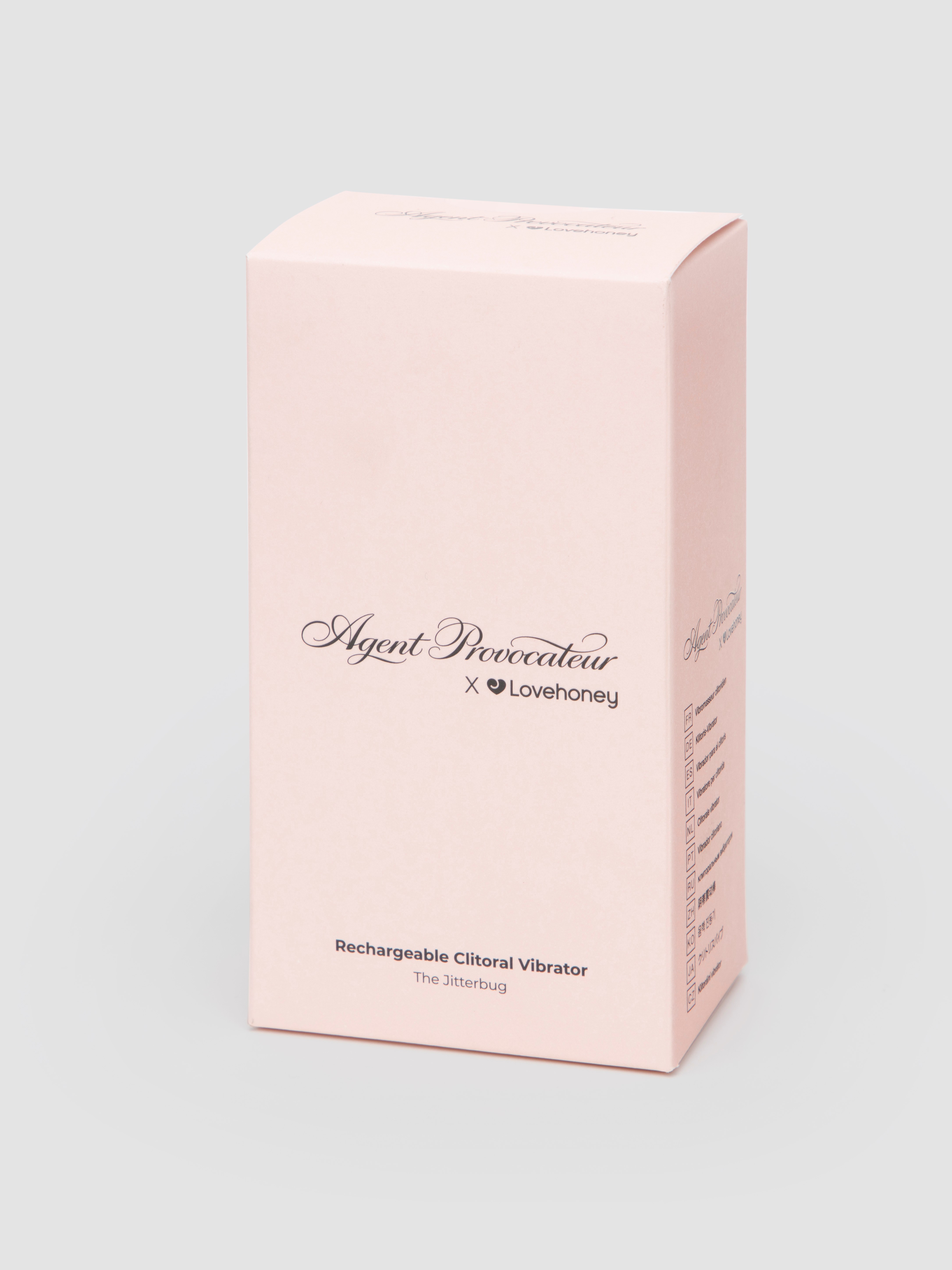 Agent Provocateur X Lovehoney The Jitterbug Silicone Clitoral Vibrator, Pink, hi-res