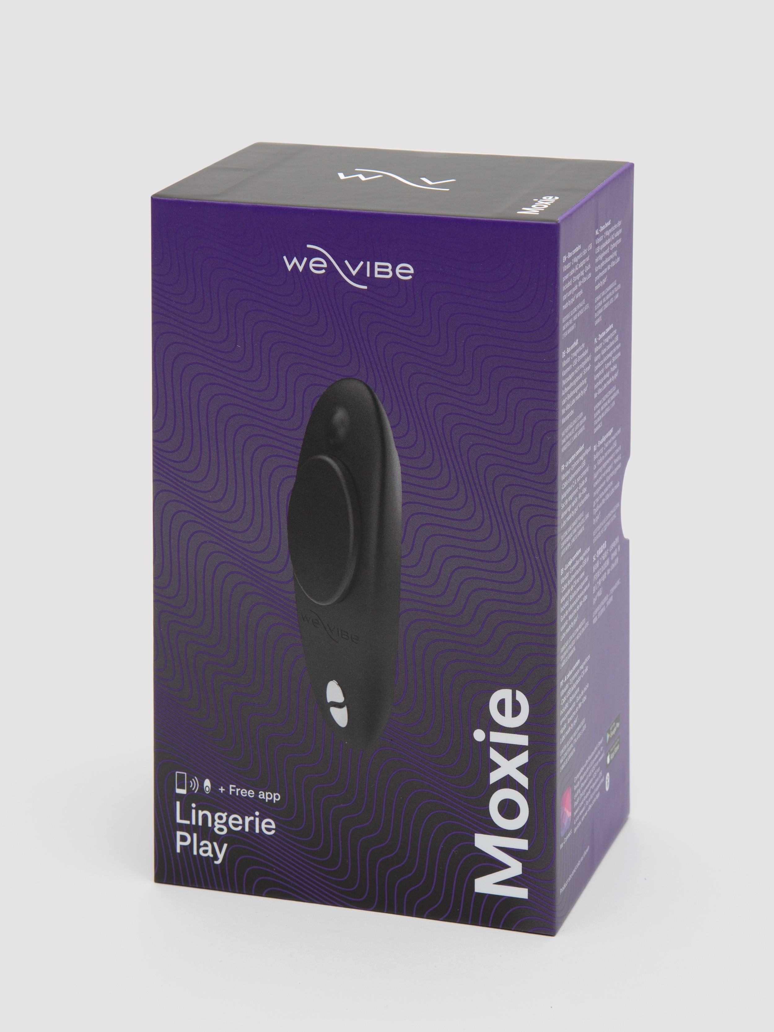 We-Vibe Moxie App and Remote Controlled Wearable Clitoral Knicker Vibrator, Black, hi-res