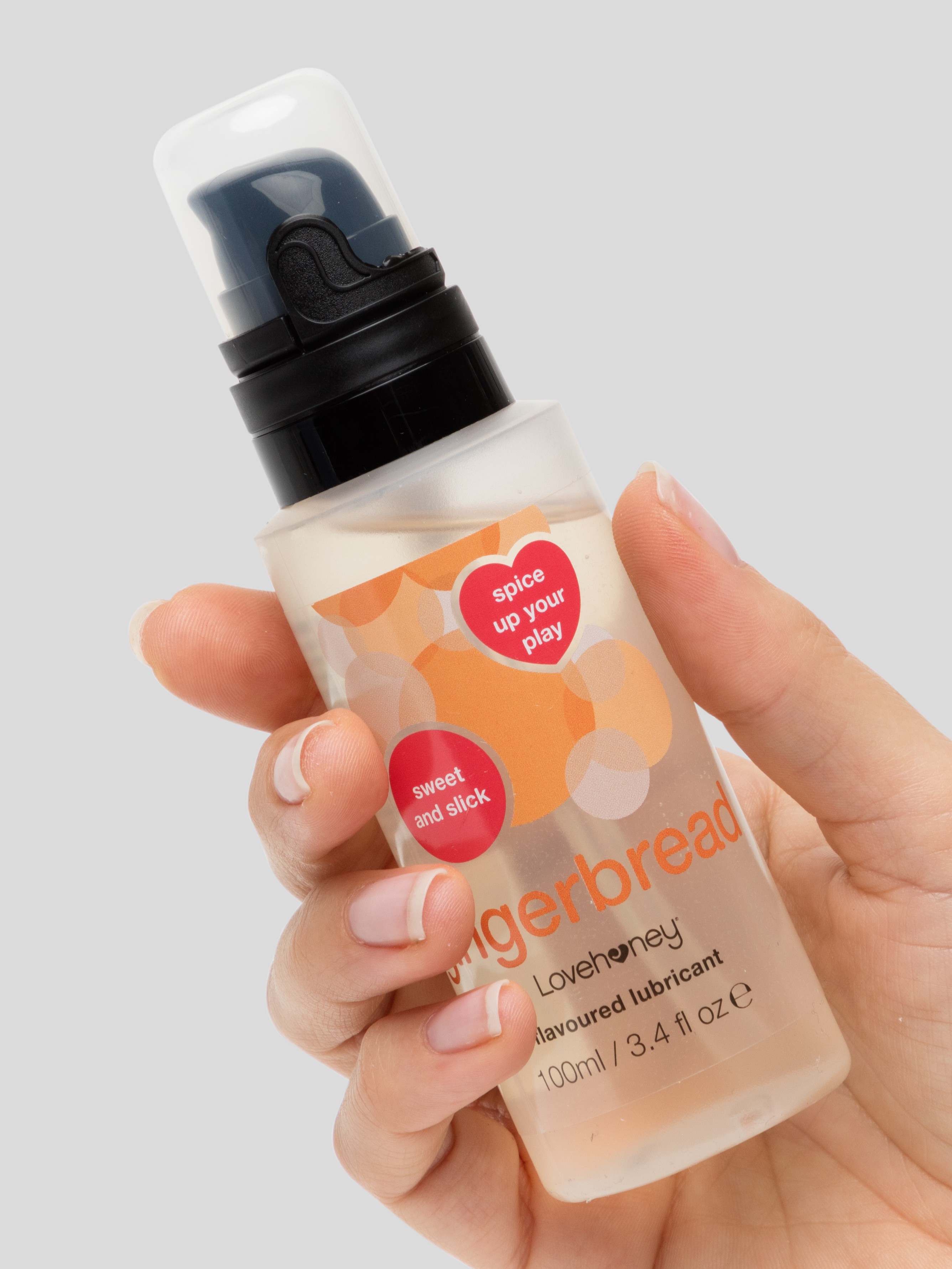Lovehoney Gingerbread Flavoured Lubricant 100ml, , hi-res