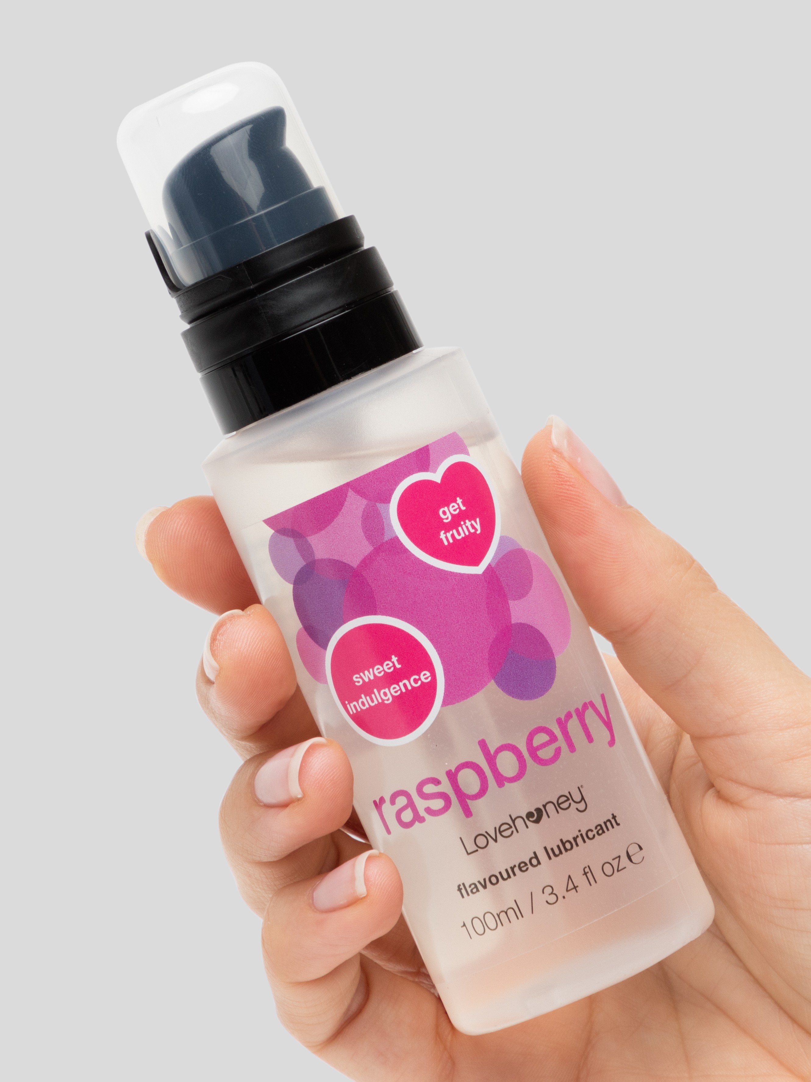 Lovehoney Raspberry Flavoured Lubricant 100ml, , hi-res