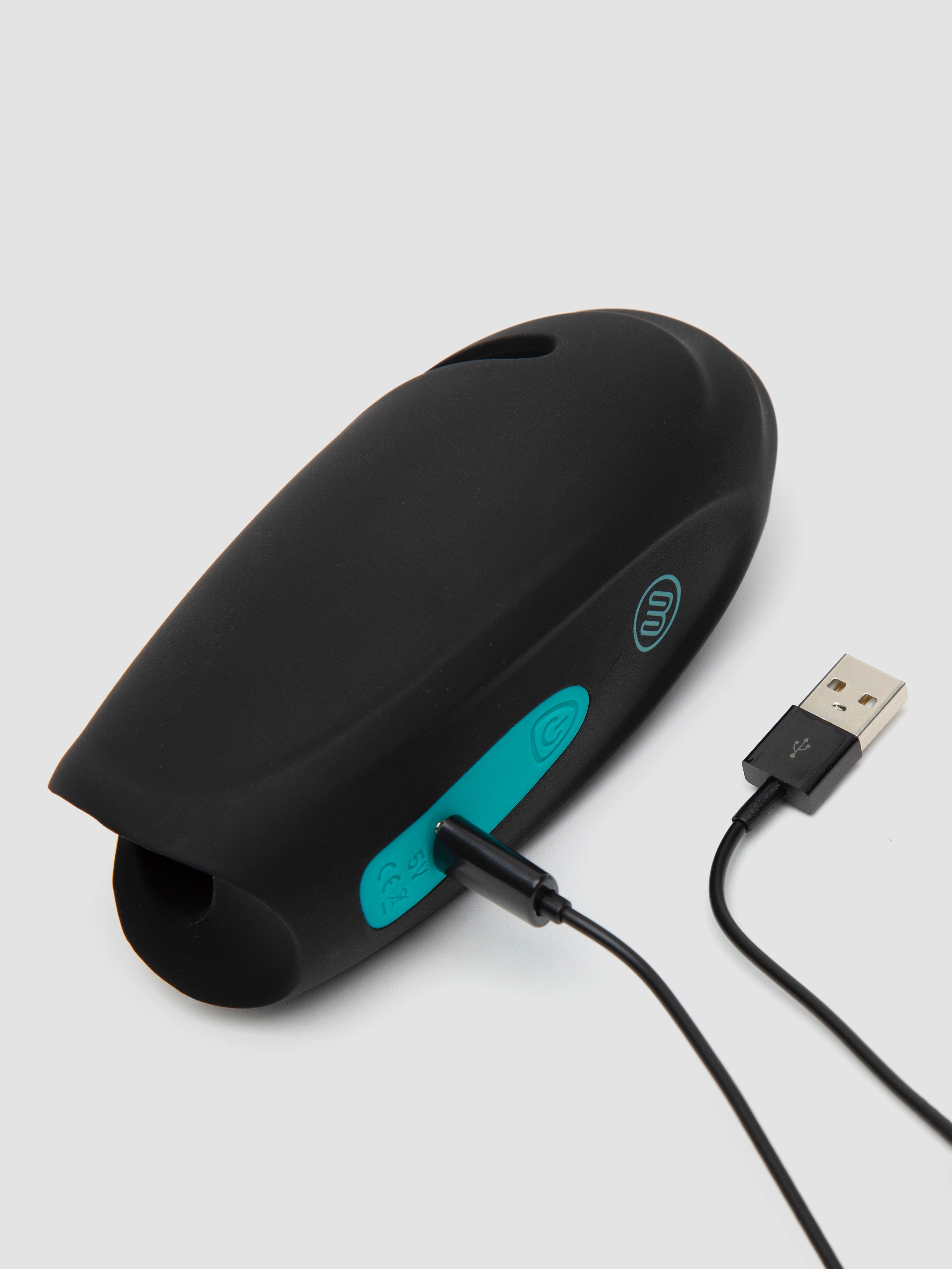 Blowmotion Winged Vibrating Male Masturbator, Black, hi-res