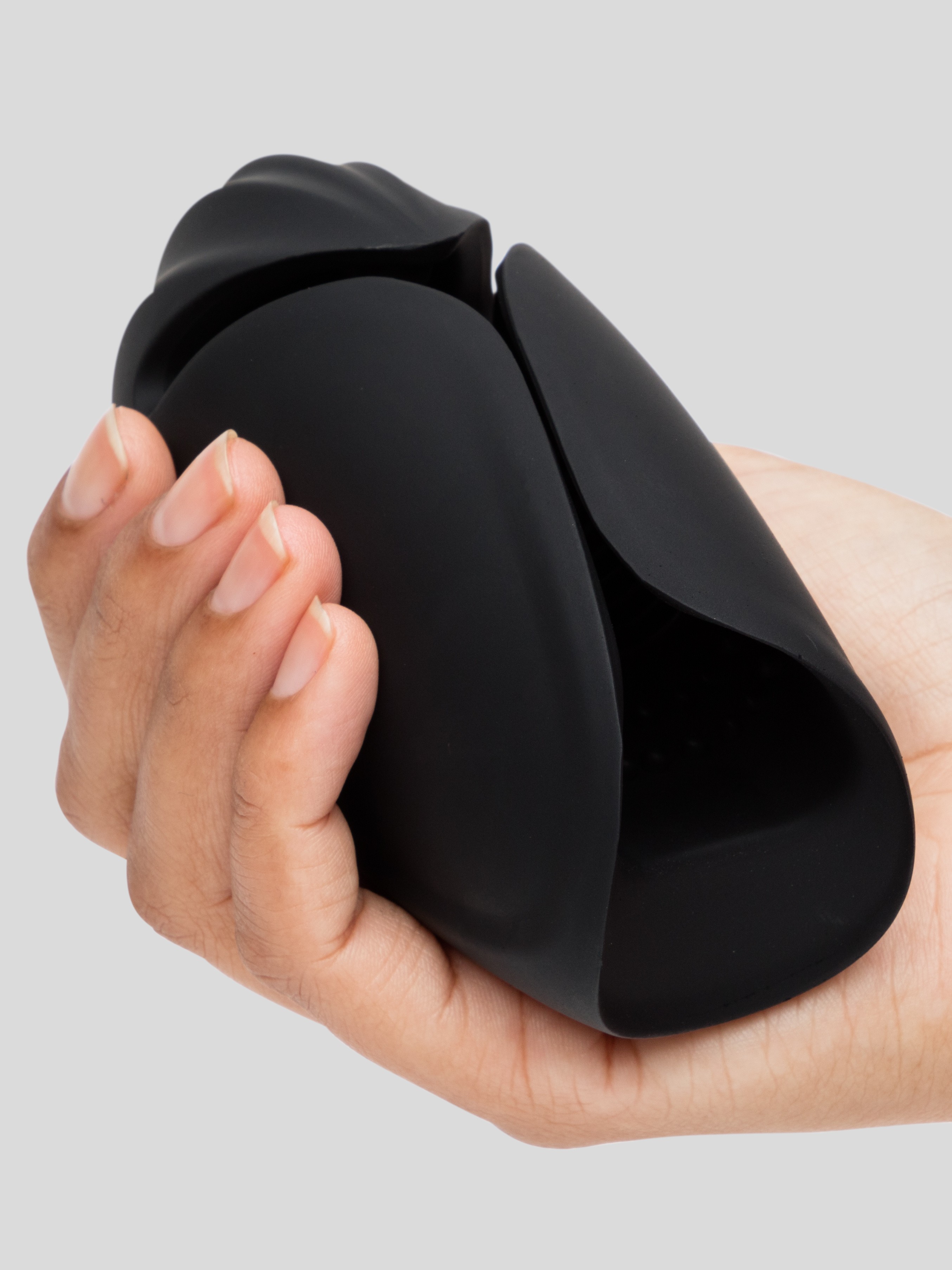 Blowmotion Winged Vibrating Male Masturbator, Black, hi-res