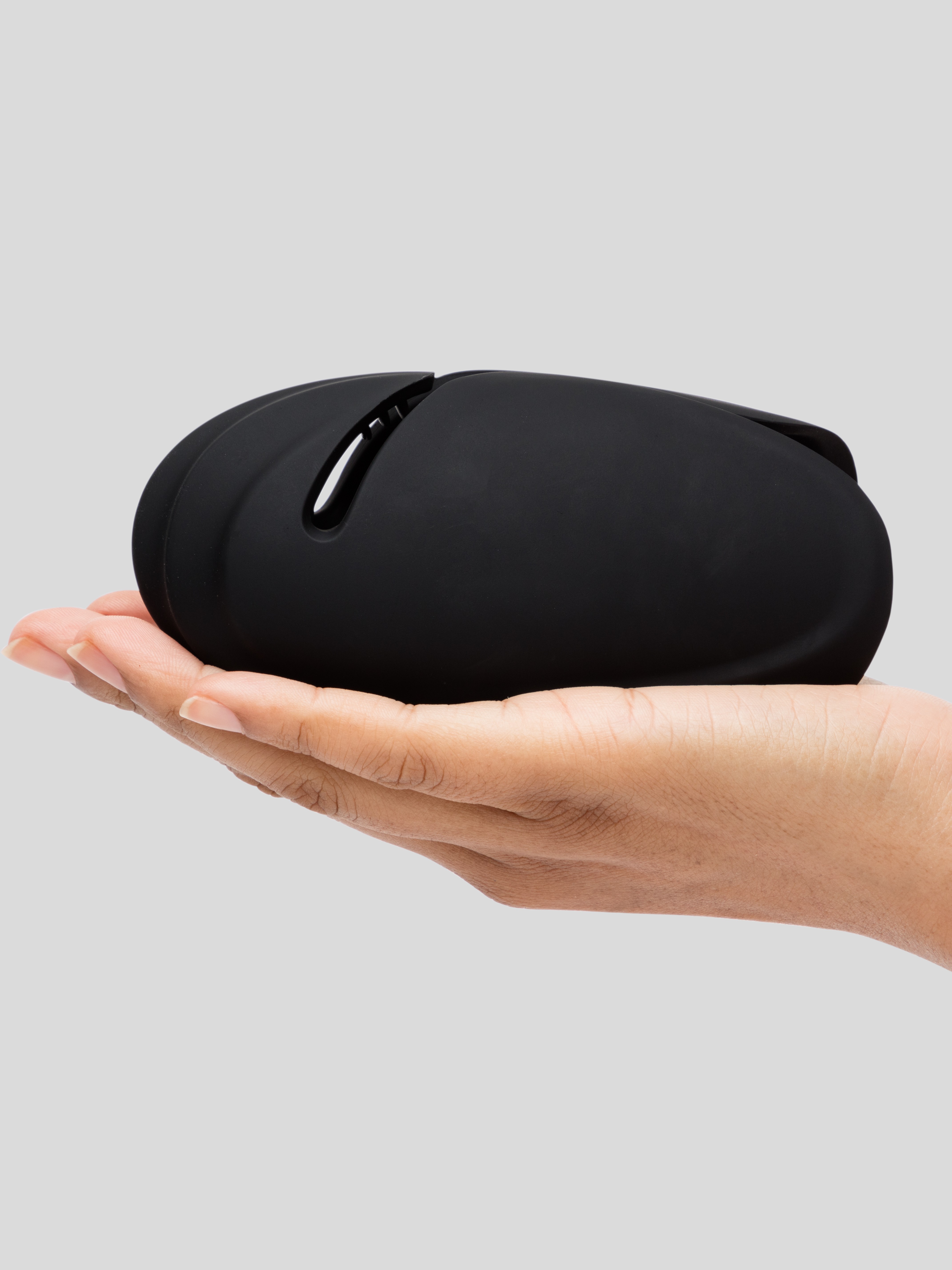 Blowmotion Winged Vibrating Male Masturbator, Black, hi-res