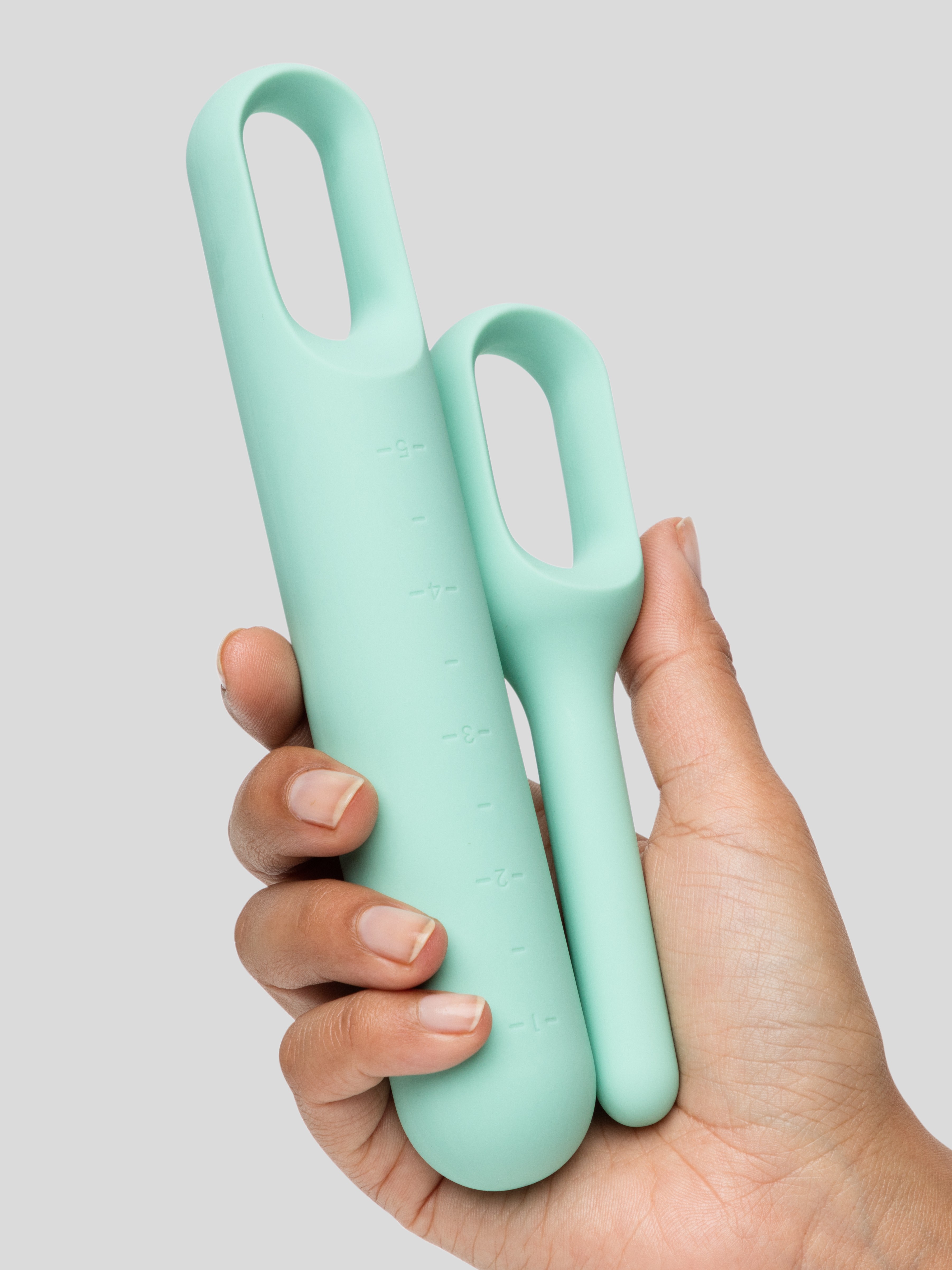 Lovehoney Health Silicone Dilator Set, Green, hi-res