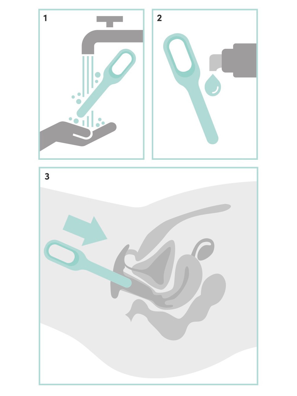 Lovehoney Health Silicone Dilator Set, Green, hi-res