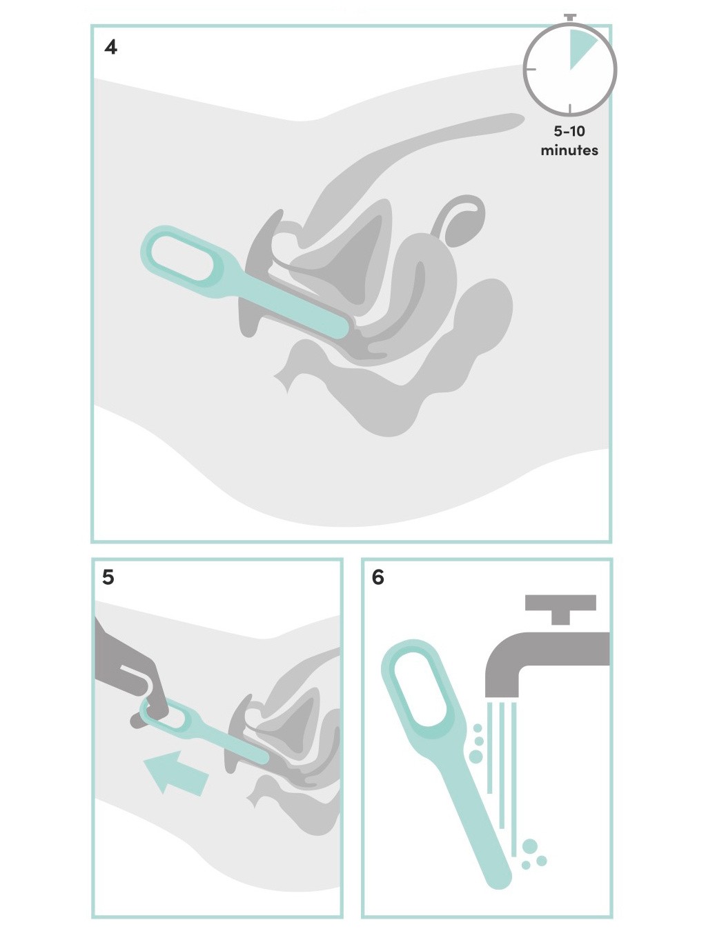 Lovehoney Health Silicone Dilator Set, Green, hi-res