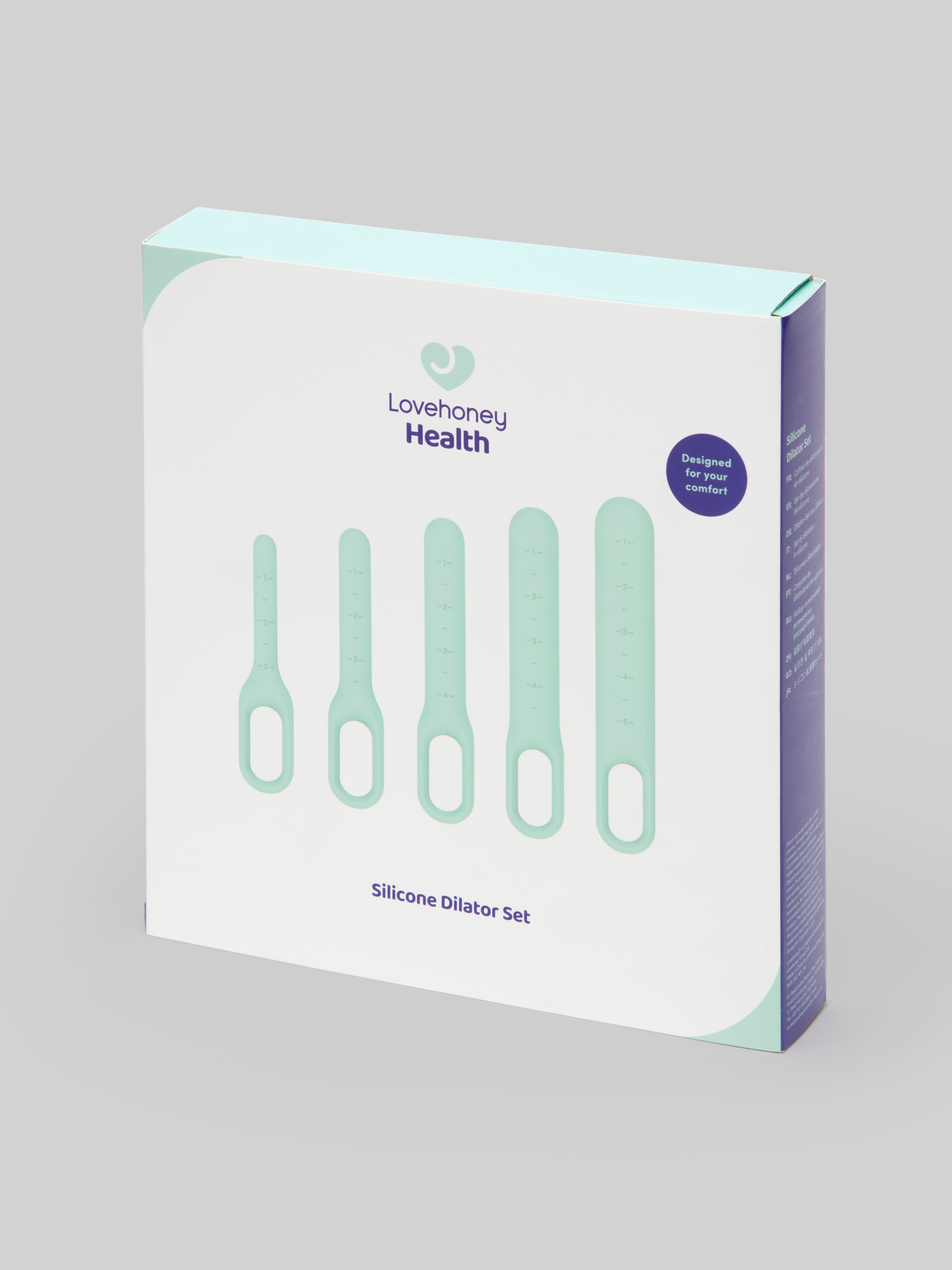 Lovehoney Health Silicone Dilator Set, Green, hi-res