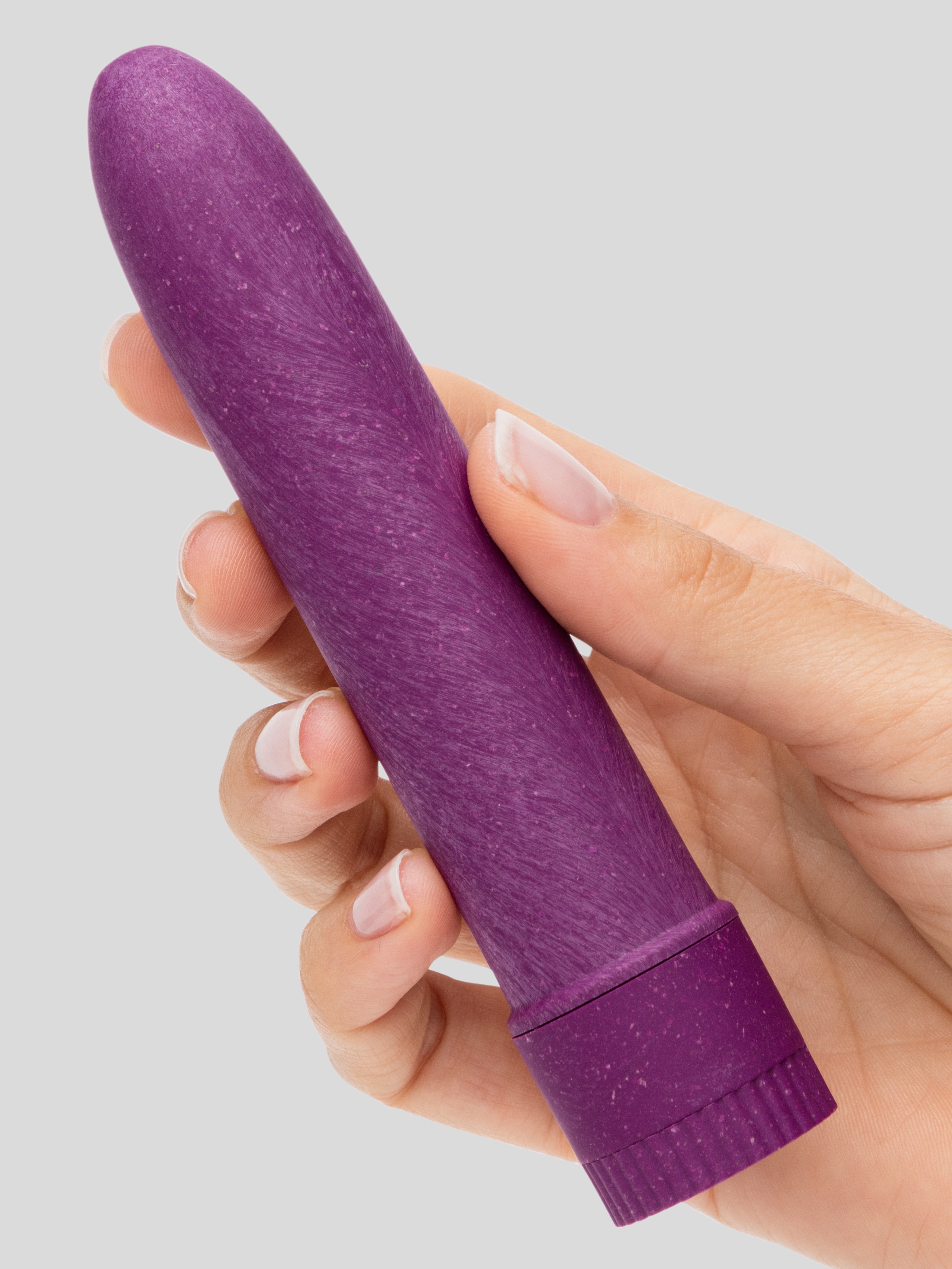 Natural Pleasure Biodegradable Mini Vibrator, Purple, hi-res