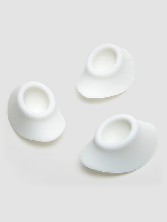 Embouts de rechange pour vibromasseur (3 pièces), ROMP, Blanc, hi-res
