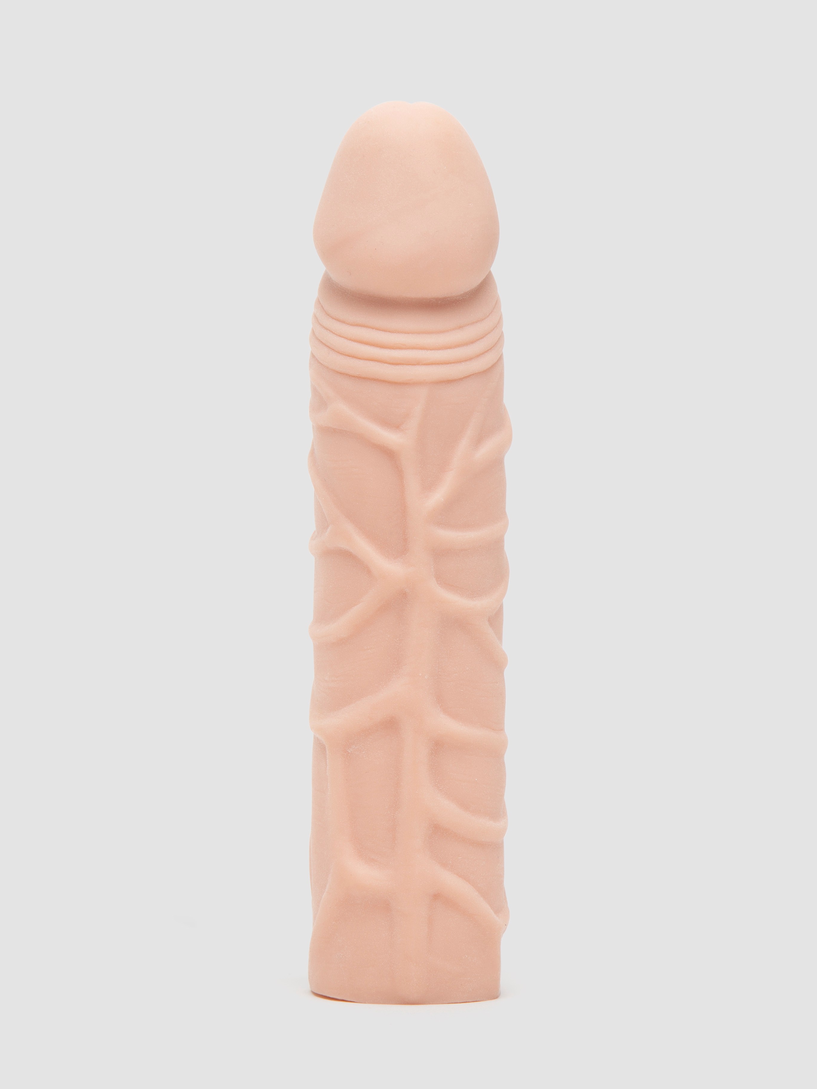 RealRock Real Feel 1 Extra Inch Penis Extender, Flesh Pink, hi-res