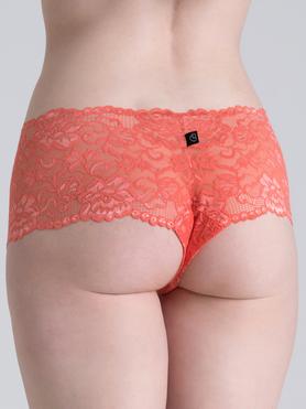 Lovehoney Flirty Coral Lace Shorts