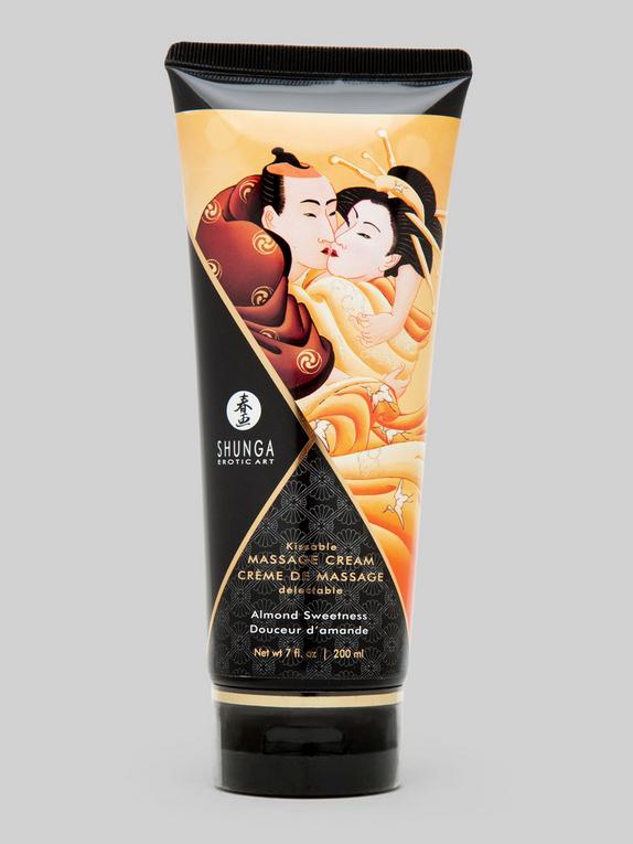 Shunga Almond Sweetness Kissable Massage Cream 200ml, , hi-res