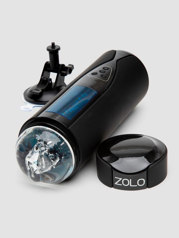 Zolo Tornado Rechargeable Suction Cup Male Masturbator, Black, hi-res