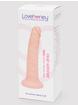 Lovehoney Realistic Silicone Suction Cup Dildo 8 Inch , Flesh Pink, hi-res