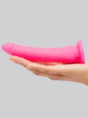 Lovehoney Realistic Slimline Silicone Suction Cup Dildo 6 Inch , Pink, hi-res