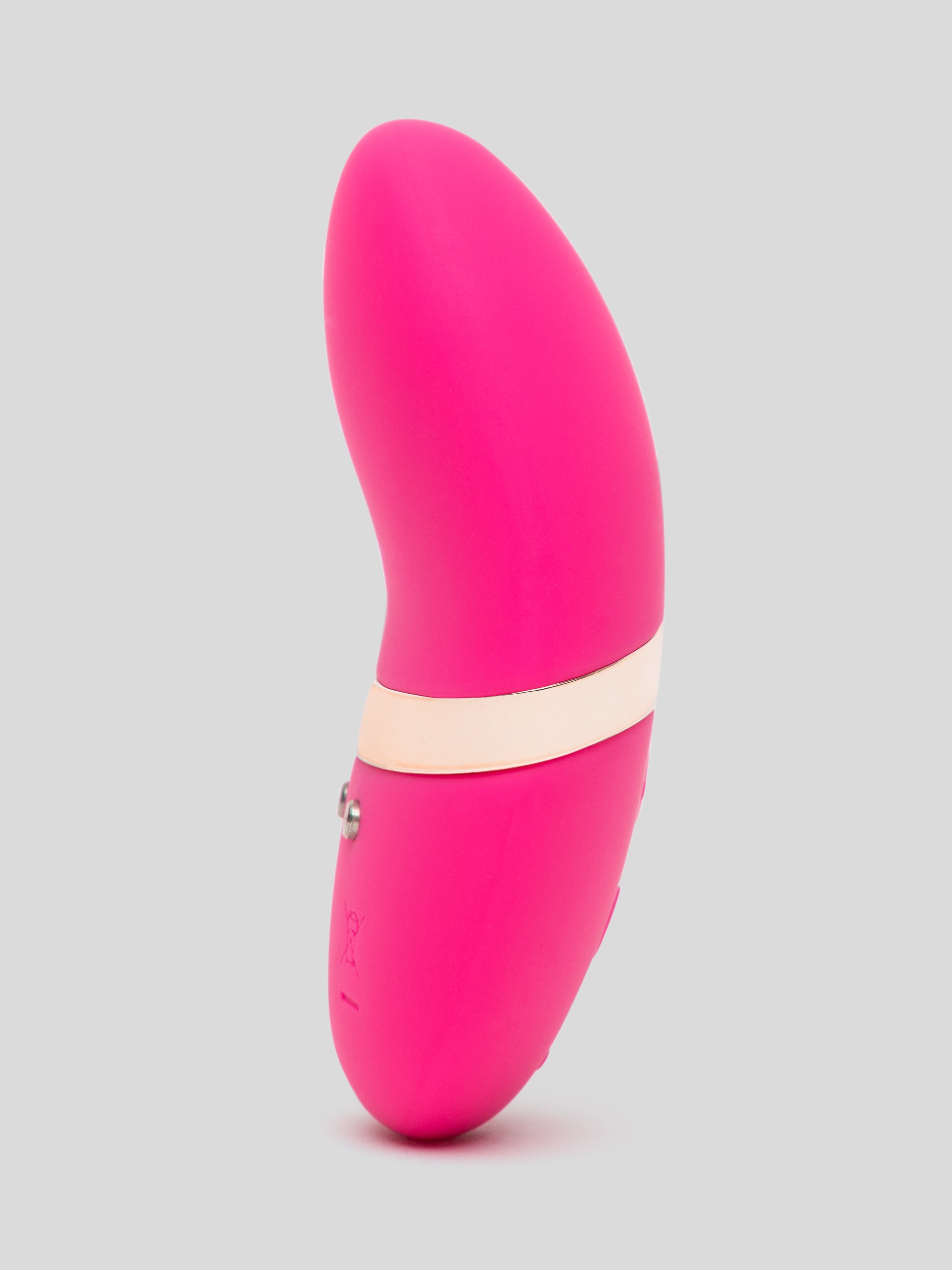 Lovehoney Rock On Rechargeable Silicone Clitoral Pebble Vibrator, Pink, hi-res