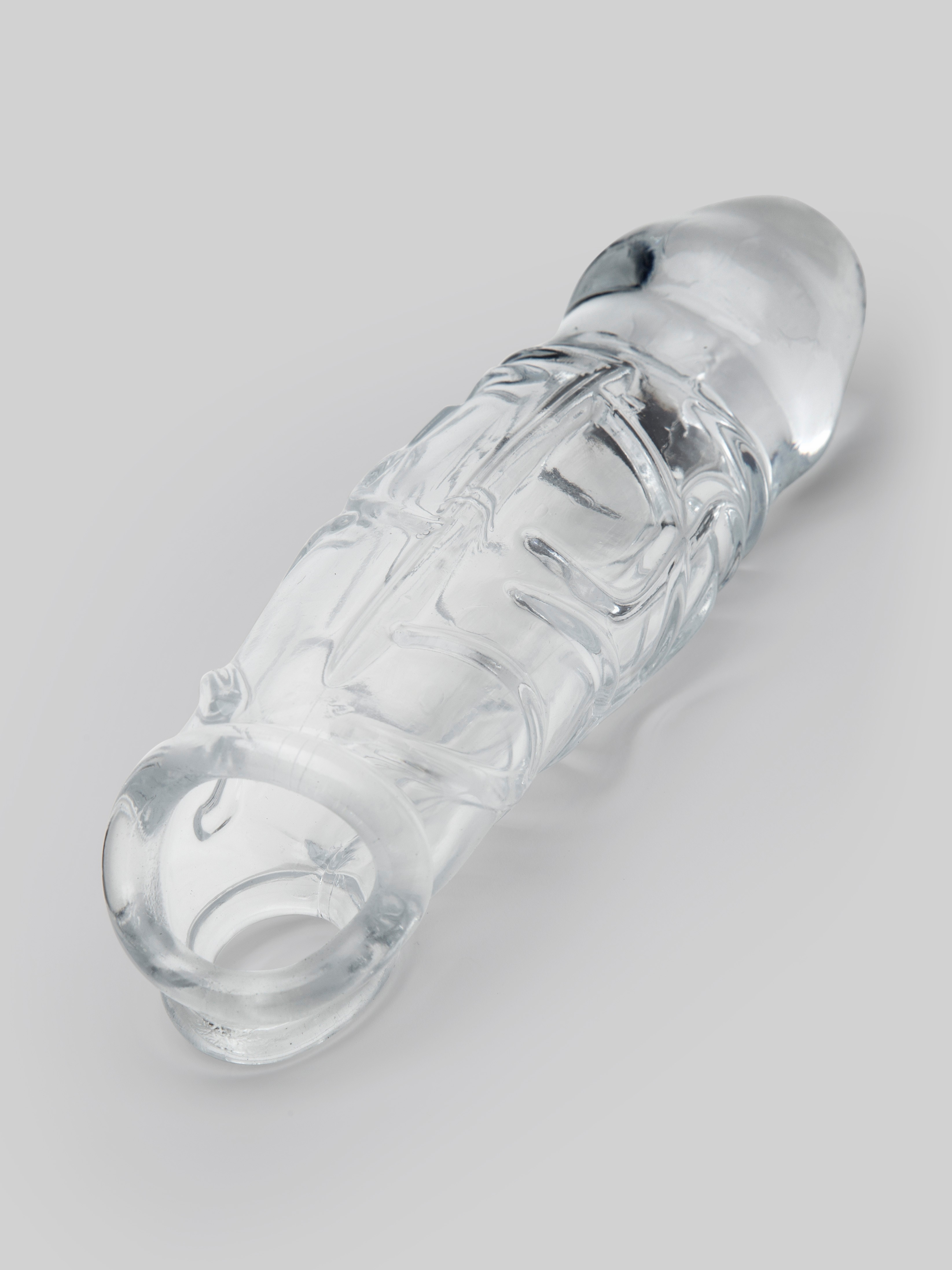 Lovehoney Super Schlong 2 Extra Inches Penis Extender, Clear, hi-res