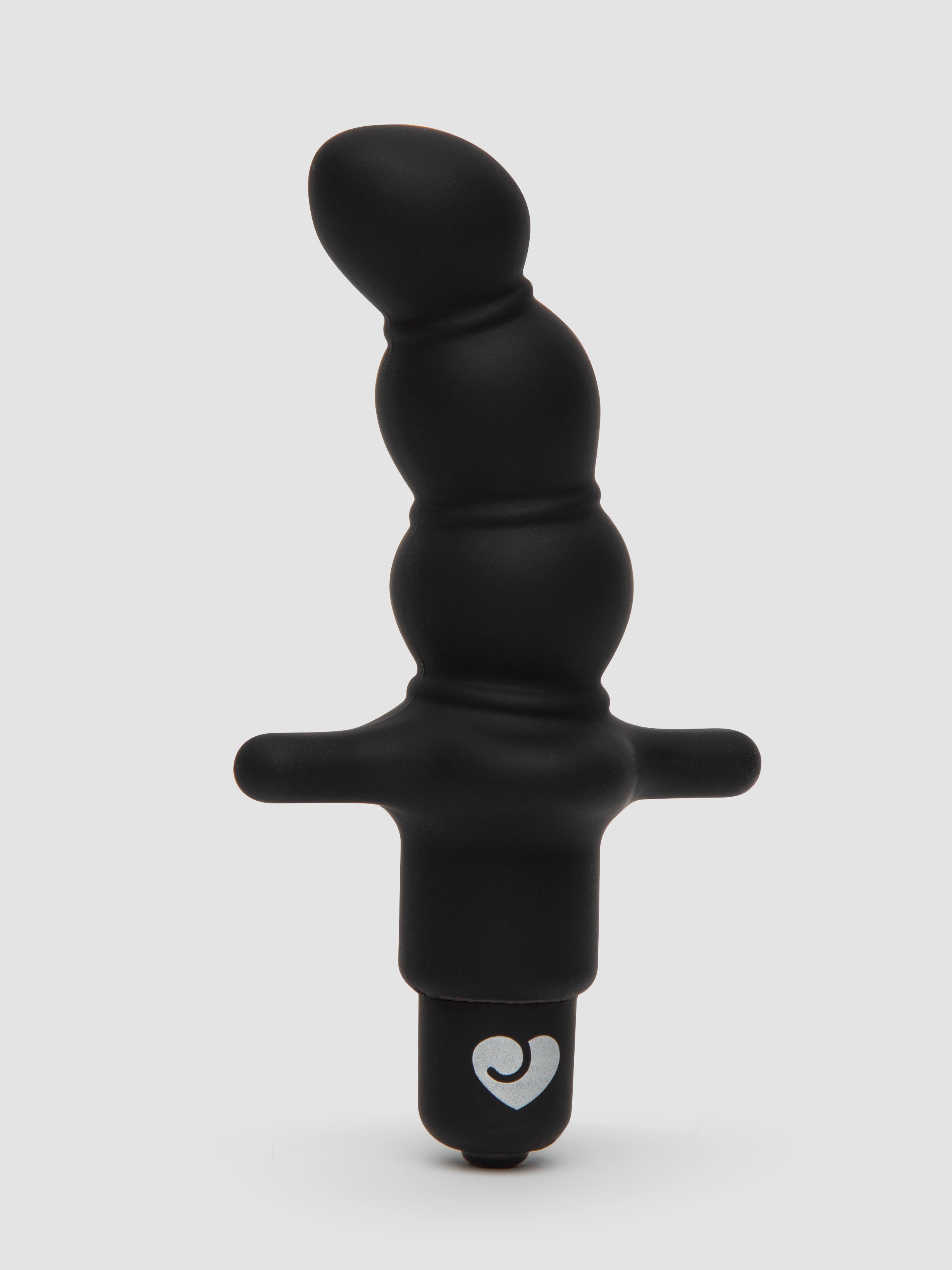 Lovehoney Booty Wonderland Vibrating Anal Beads Set , Black, hi-res
